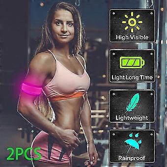 Light Up LED Armbands for Running Reflective Gear Flashing LED Sports Wristbands HH 2025
