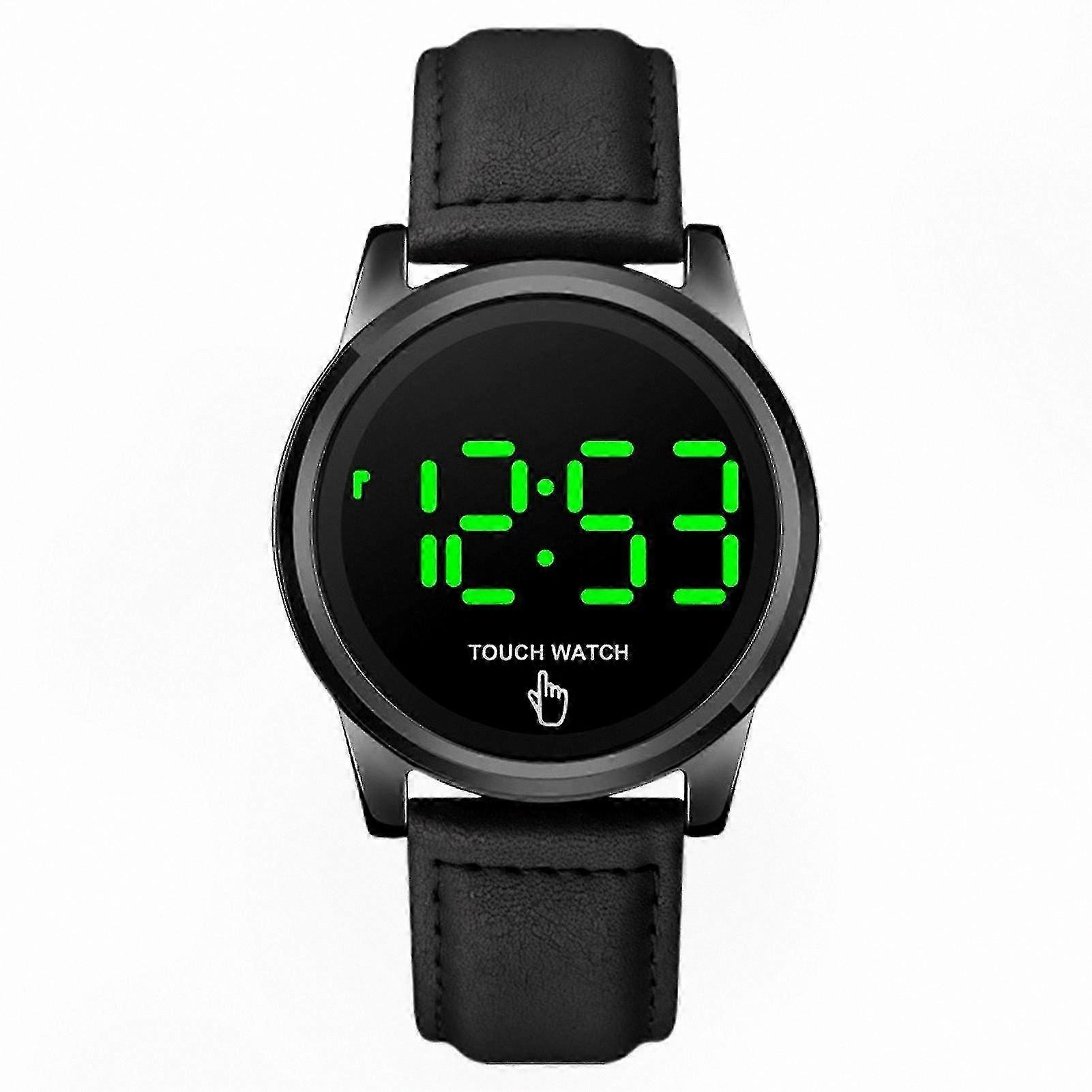 Men's Digital Sports Watch with Touchscreen Display and Advanced Waterproof Technology LED Stylish Timepiece