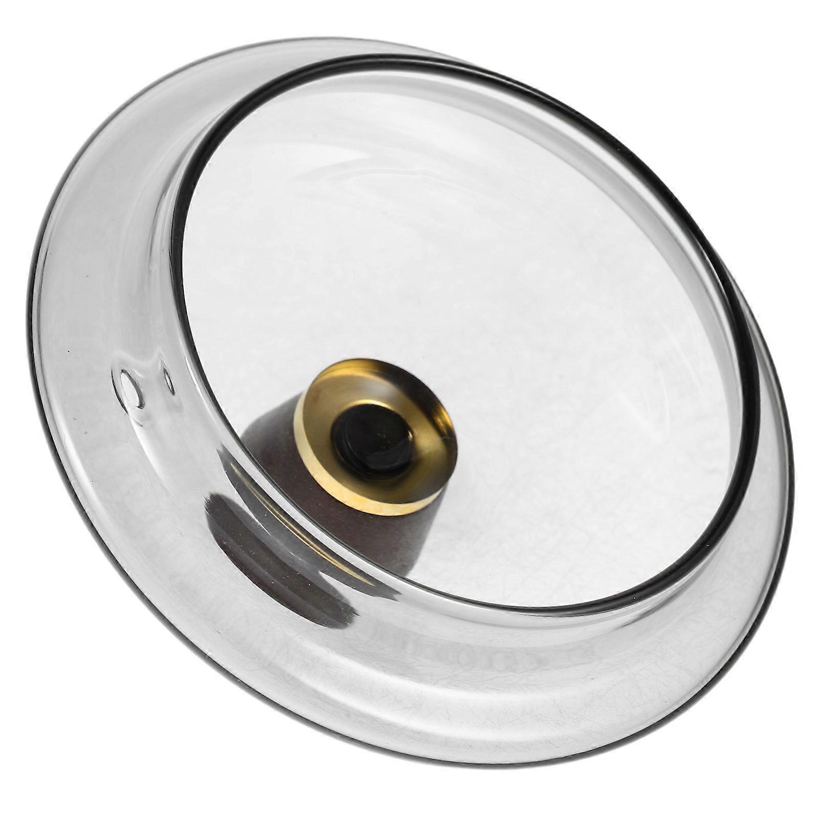 Grey Glass Teapot Replacement Lid for 5Pcs Kitchen Tea Pitcher Accessories