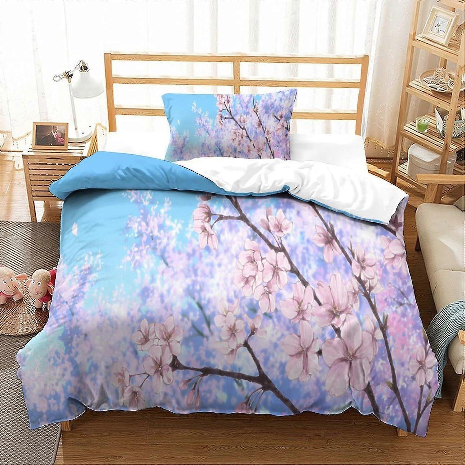 Toy Story Duvet Cover Bedding Set,3D Duvet Cover with Pillowcases, for Soft Microfiber Quilt Cover with Zipper Closure 3 Piece Set 140x200cm