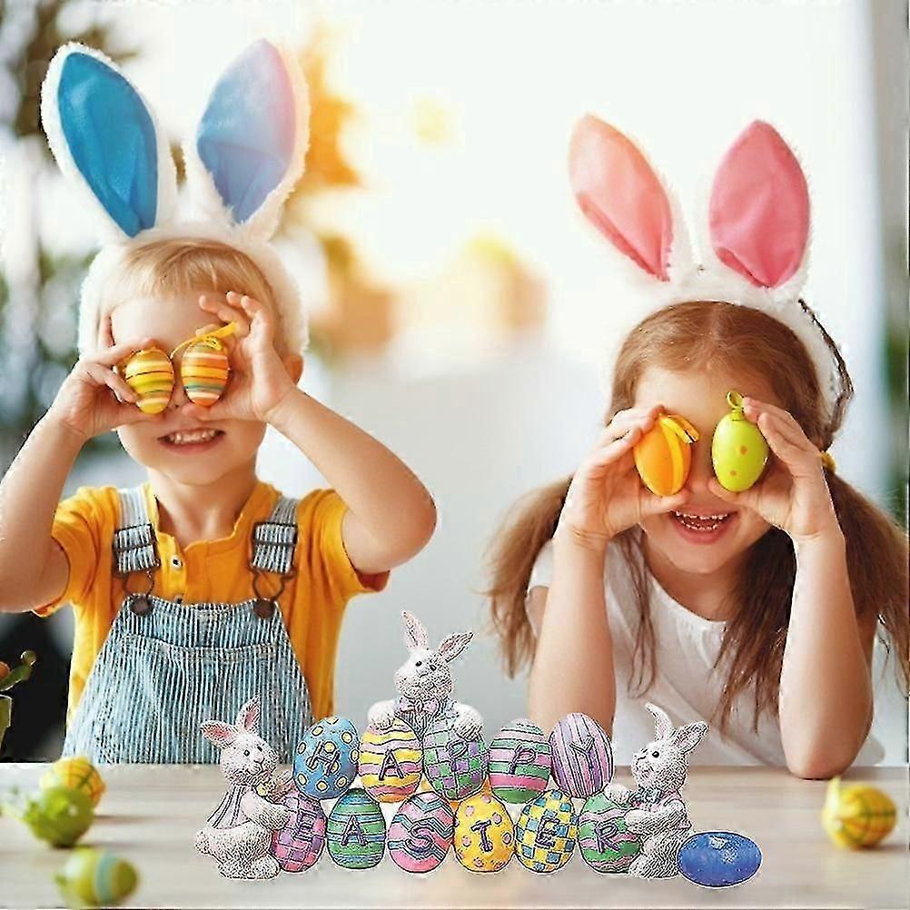 Spring Easter Bunny Decorations Cute Farmhouse Home Decor Crafts