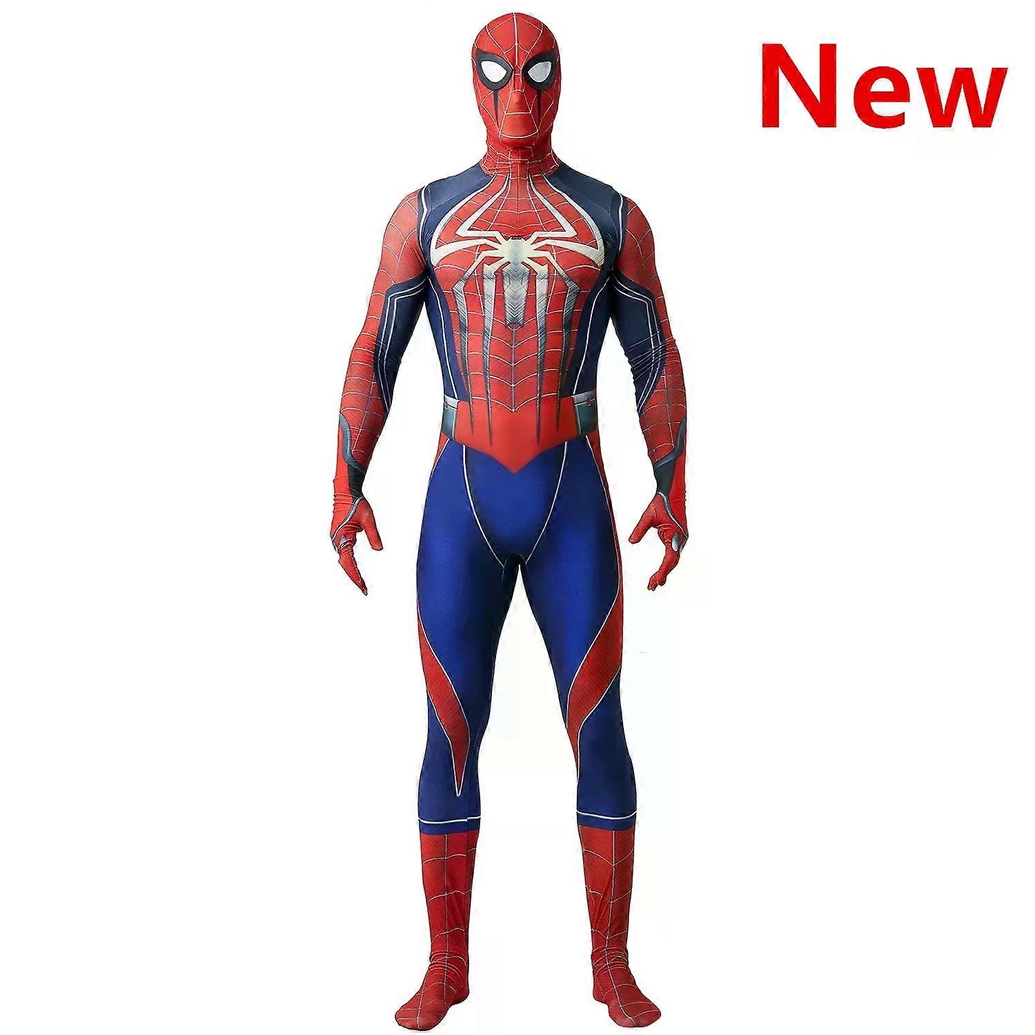 Spider-Man Adult Costume Bodysuit Superhero Spandex Full Body Suit for Cosplay Halloween