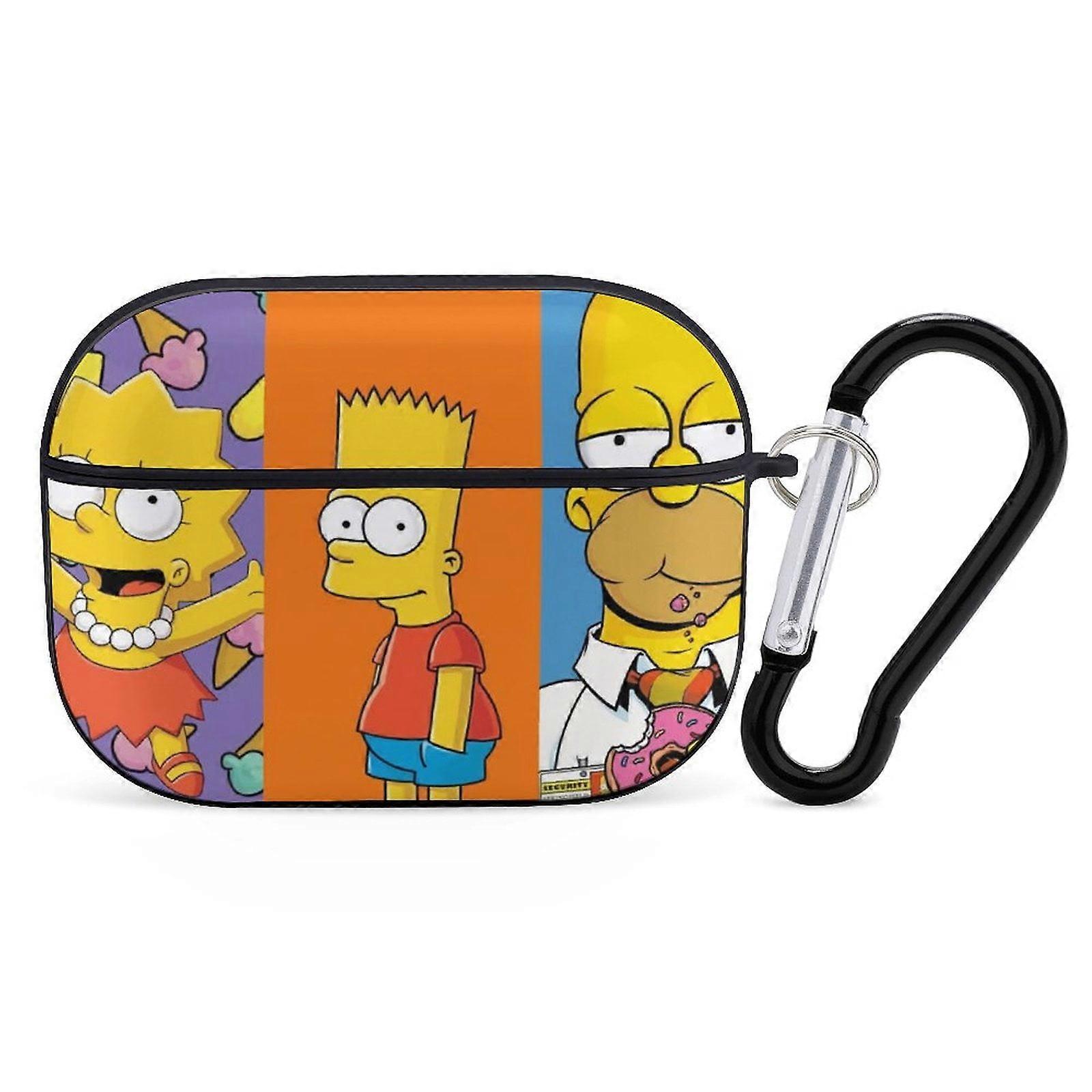 Simpson Case for compatible with Airpods Pro, AirPod 3 Case for Women, compatible with Airpods Pro Generation Case, Support Wireless Charging