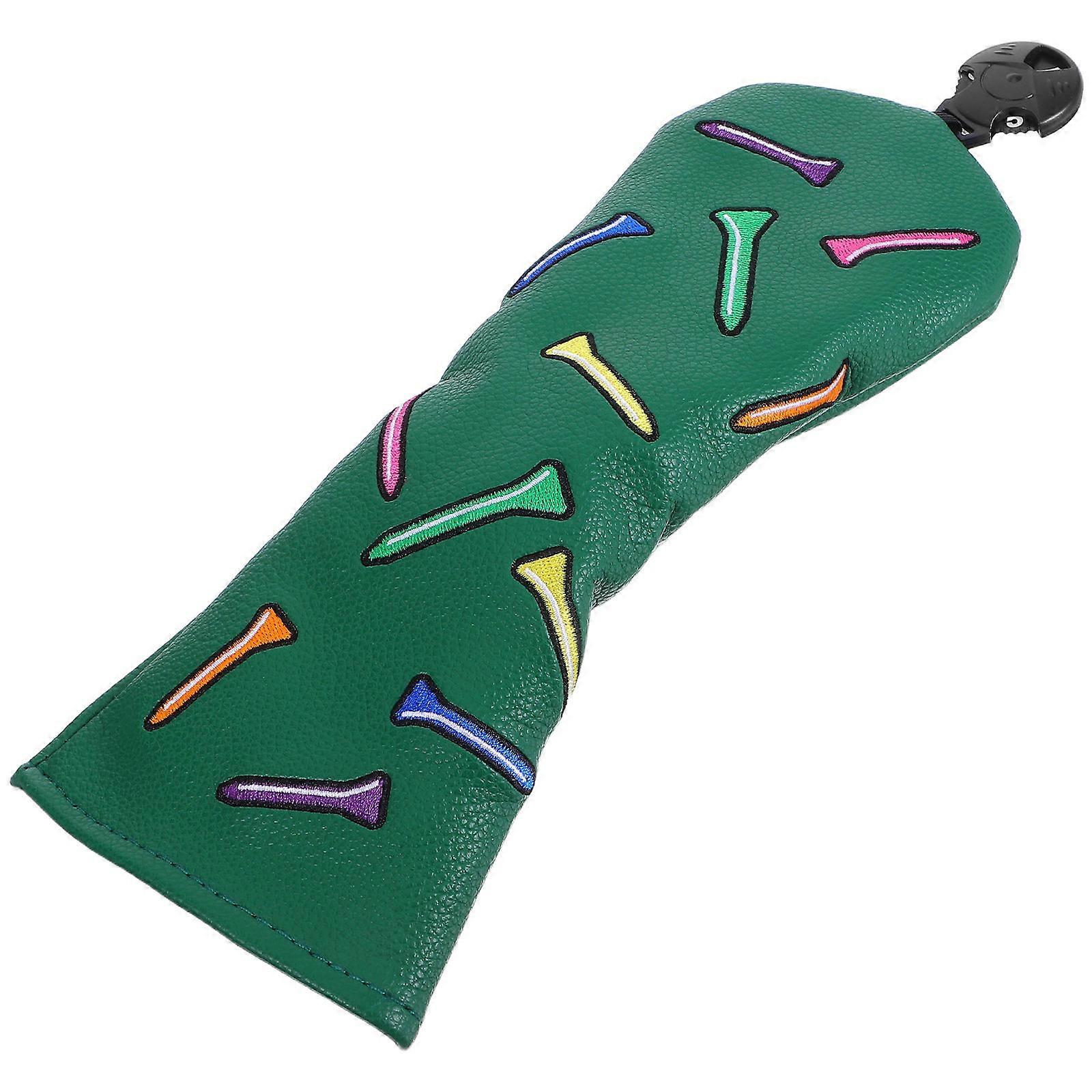 Golf Club Covers 3Pcs Driver Headcovers with Plush Lining