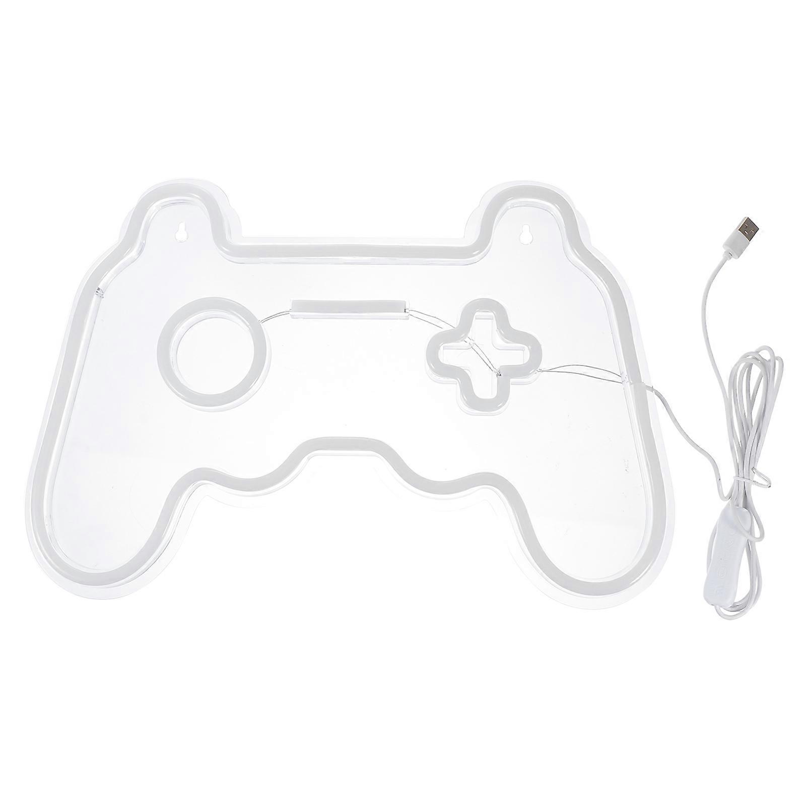 Creative Night Light Game Controller Neon Lamp for Party Decor 2Pcs