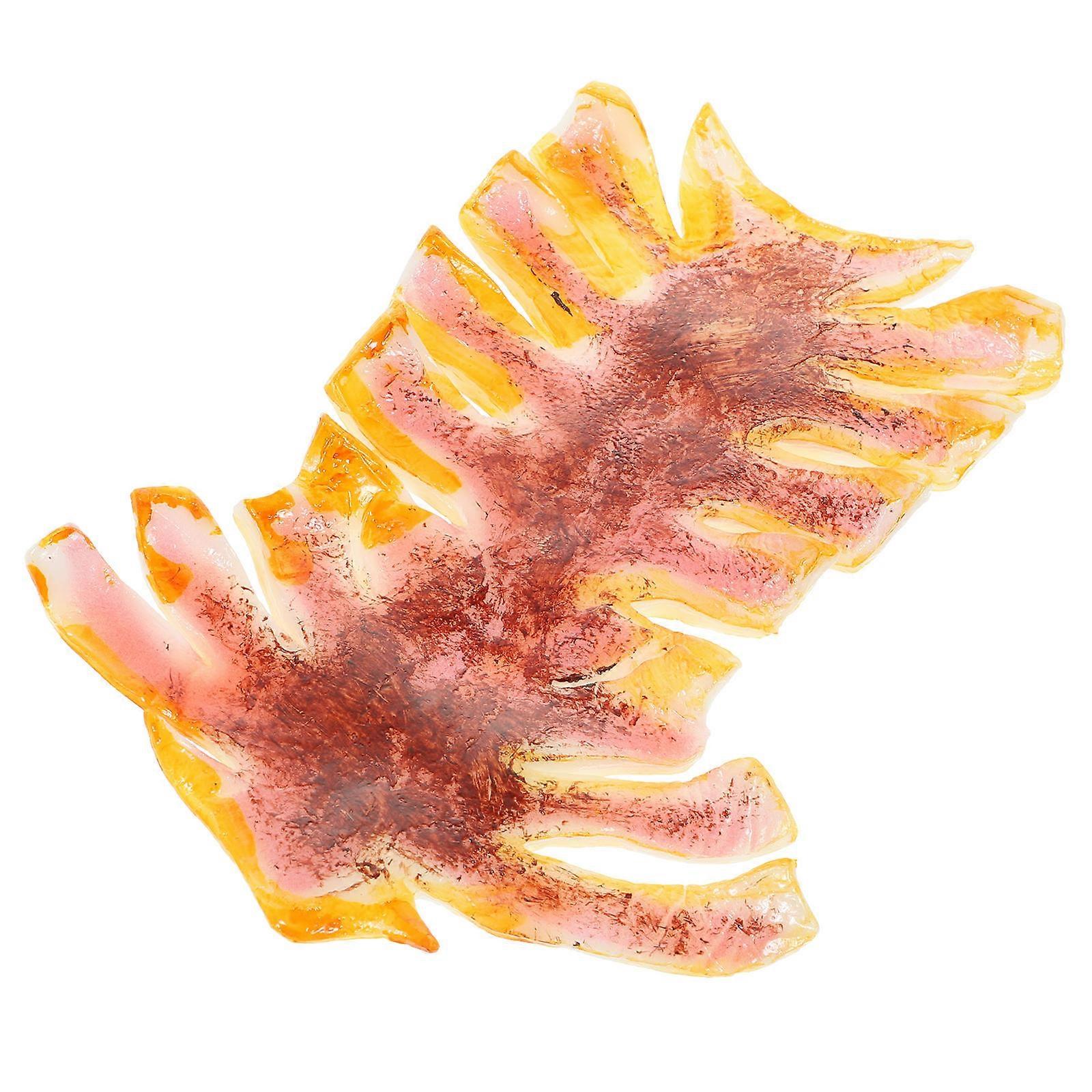 Toy Food Artificial Squid for Decoration 4Pcs Lifelike Food Props