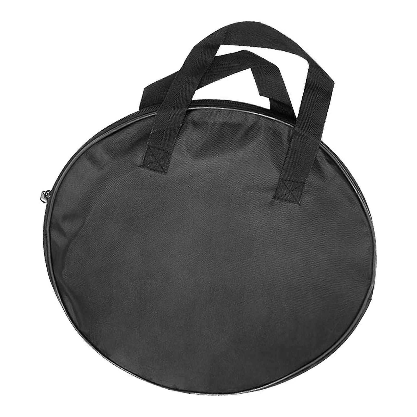 Black Oxford Cloth Drum Pad Bag 3Pcs for Drum Protection with Handle Waterproof