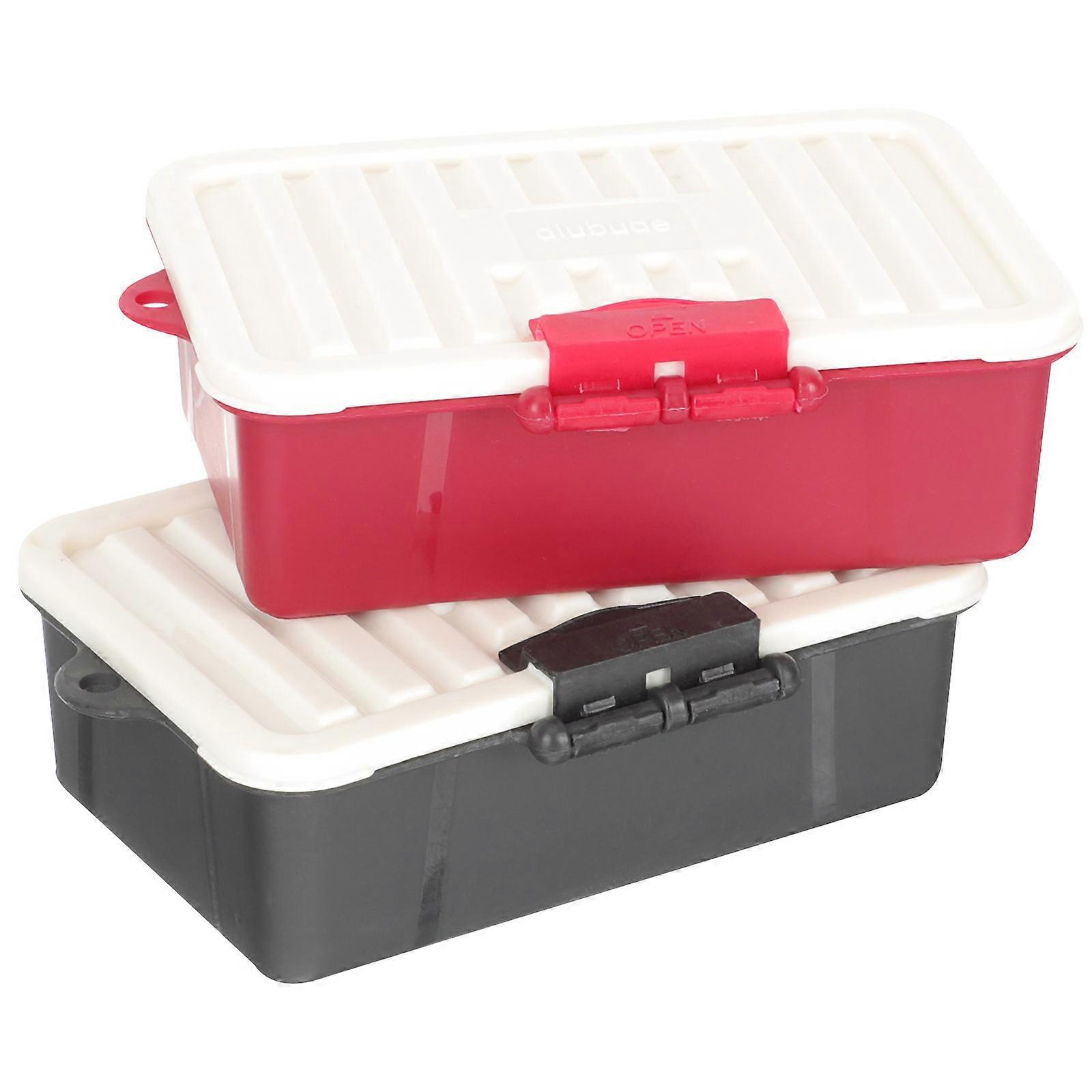 Playing Card Case Plastic Organizer for Secure Storage of 8Pcs Cards