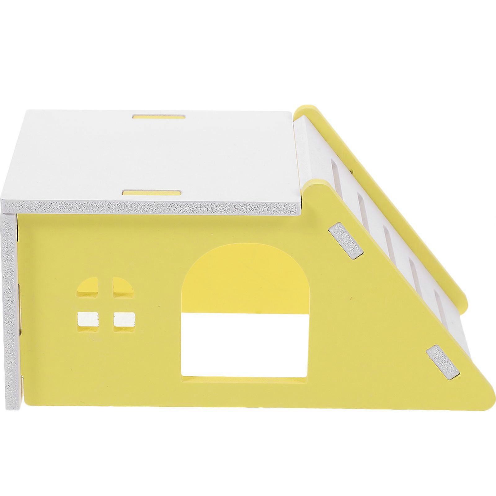 Durable Hamster Hideout Nest for Small Animals with Simple Installation 2Sets