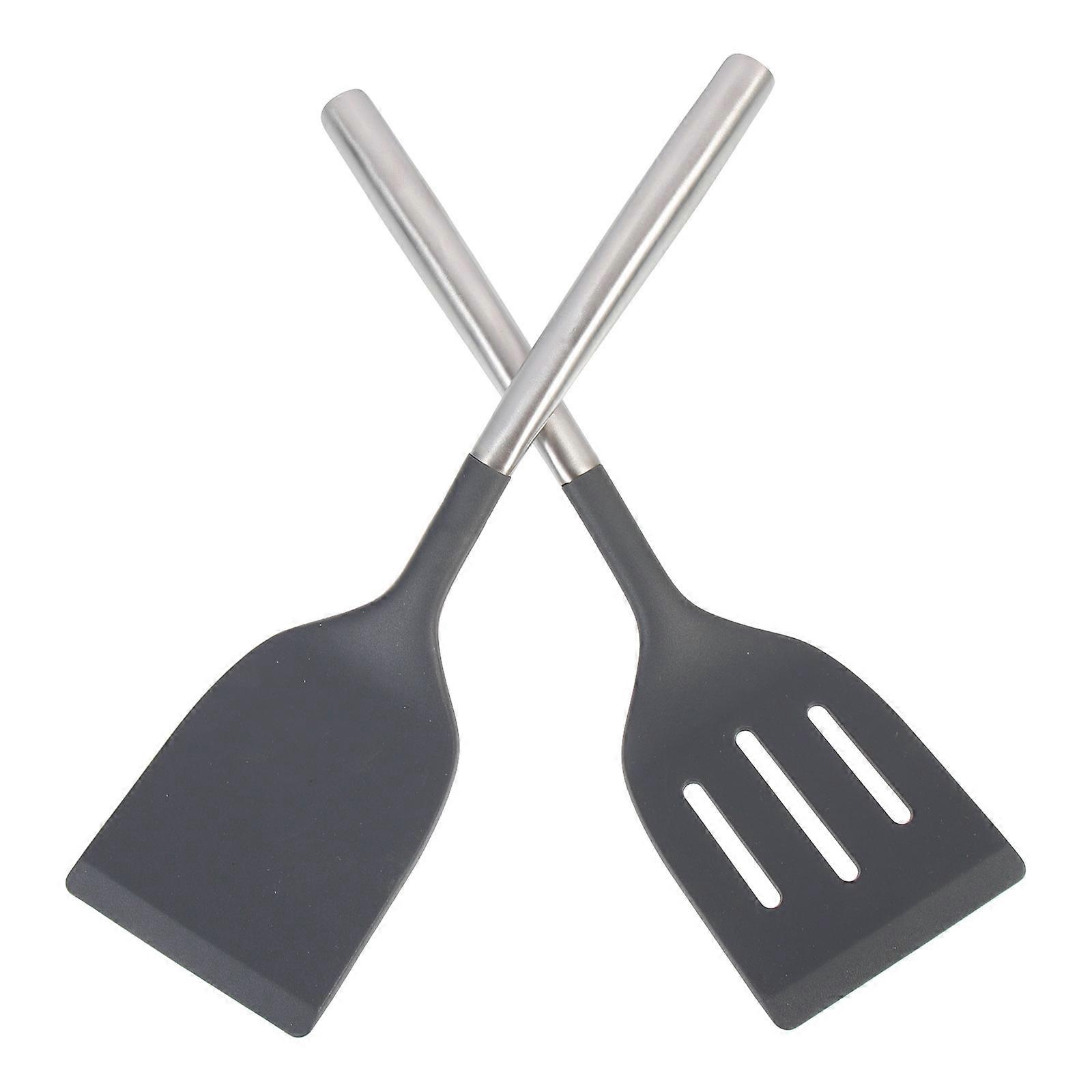 Heat Resistant Kitchen Spatula Silicone Non-Stick Spatula 10Pcs