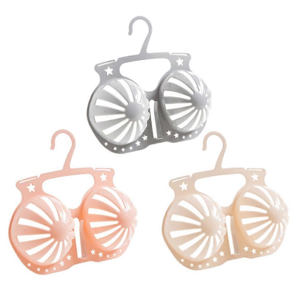 Creative Underwear Hanger for Drying 18Pcs Anti-Slip Bra Racks