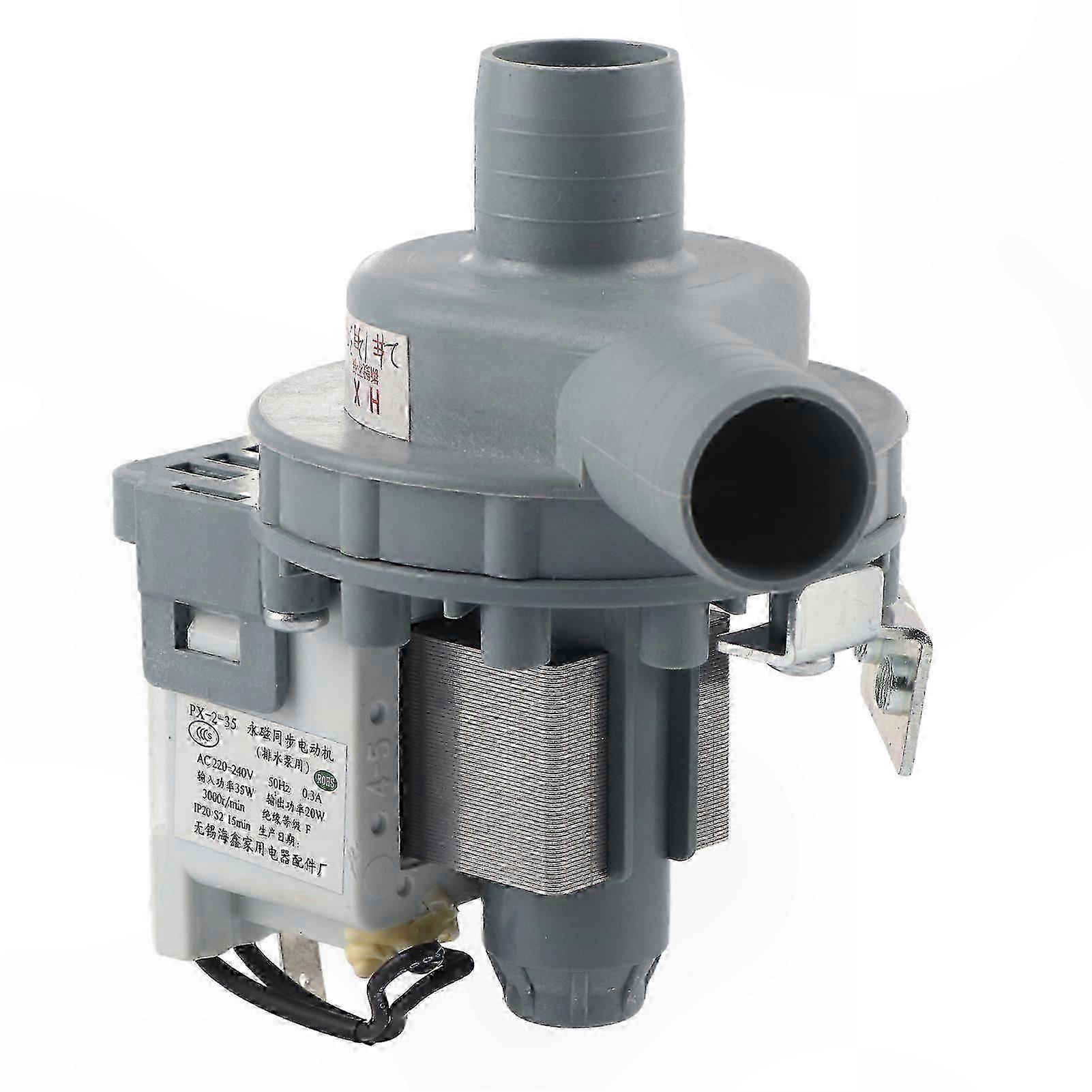 Haier Washing Machine Drain Pump Replacement Part AC220V-240V Compatible with Drum Washers