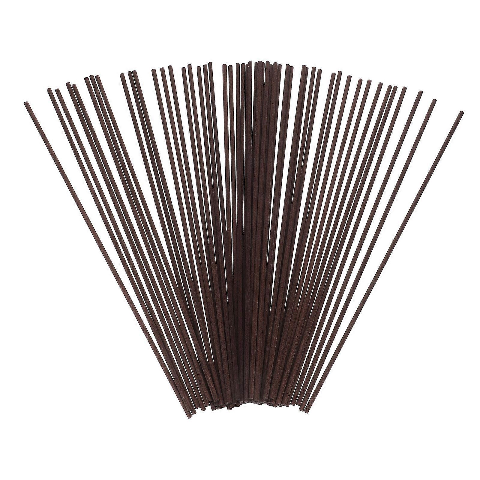 Rattan Reed Diffuser Sticks Coffee Color for Aroma Refill 50Pcs Set
