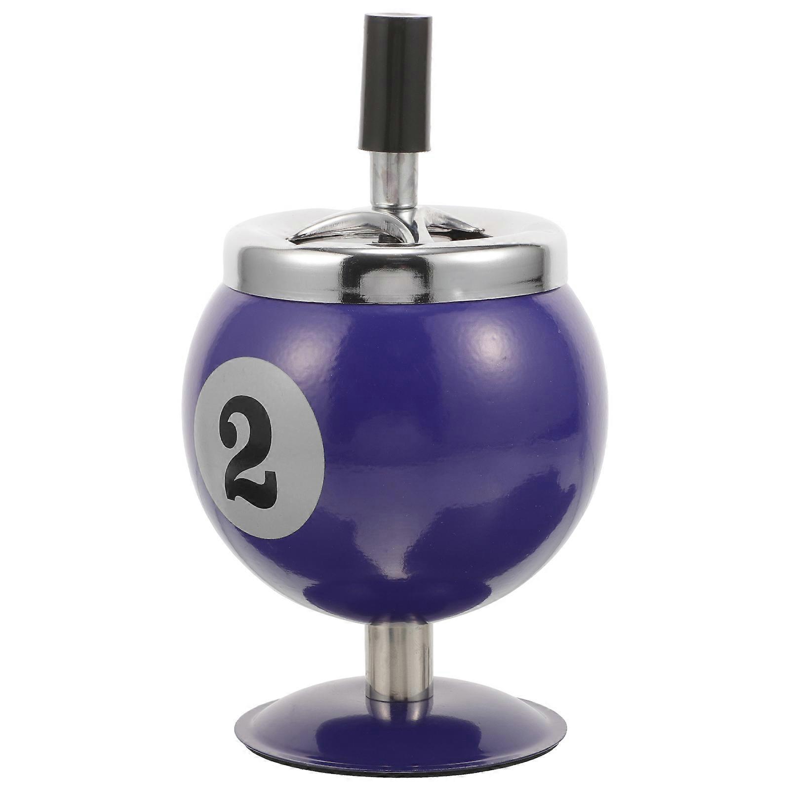 Ashtray Iron Automatic Extinguishing Function 3Pcs for Home Use