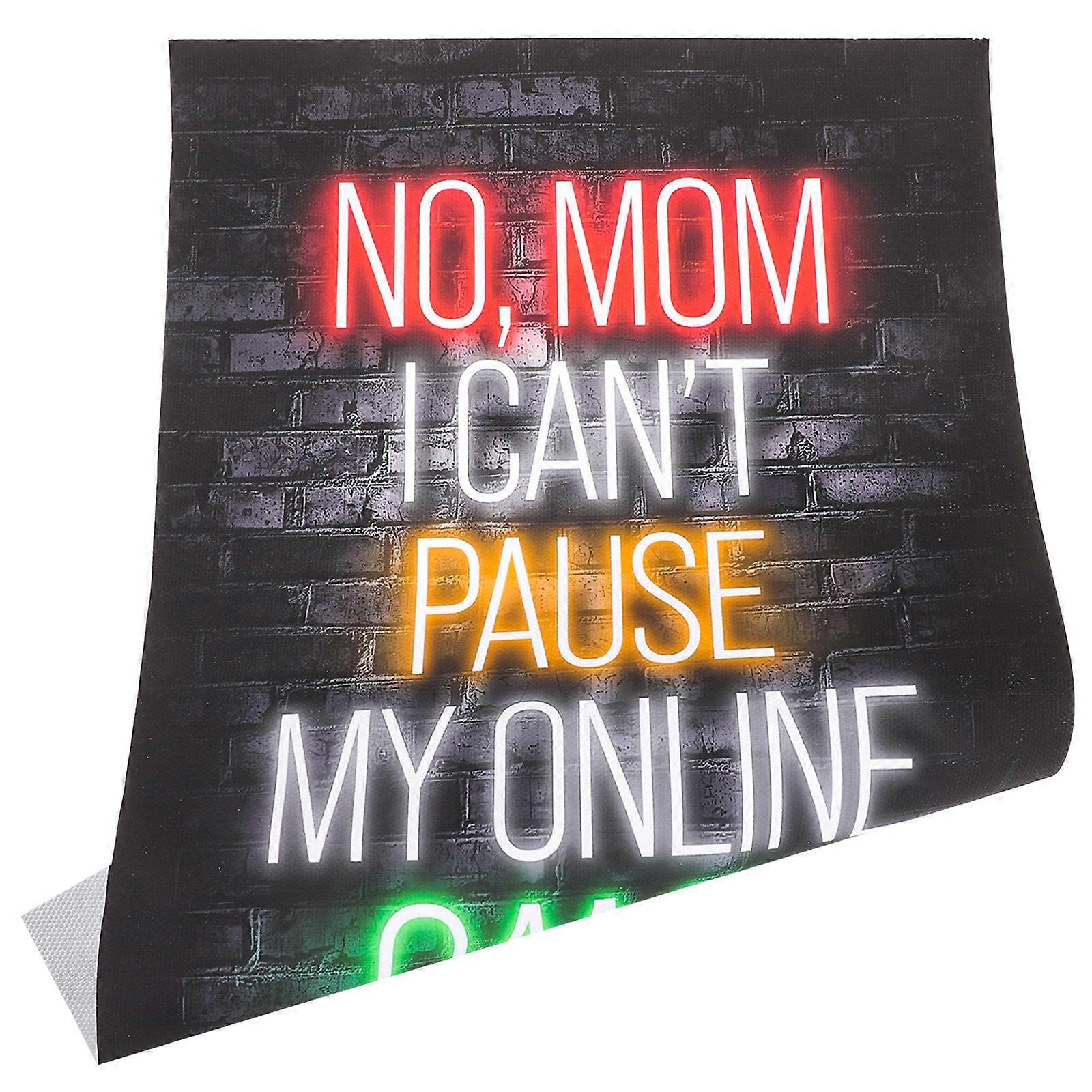 Gaming Wall Art 2Pcs Video Gamer Room Decor Rectangular Assorted Color Suitable For Christmas Birthdays