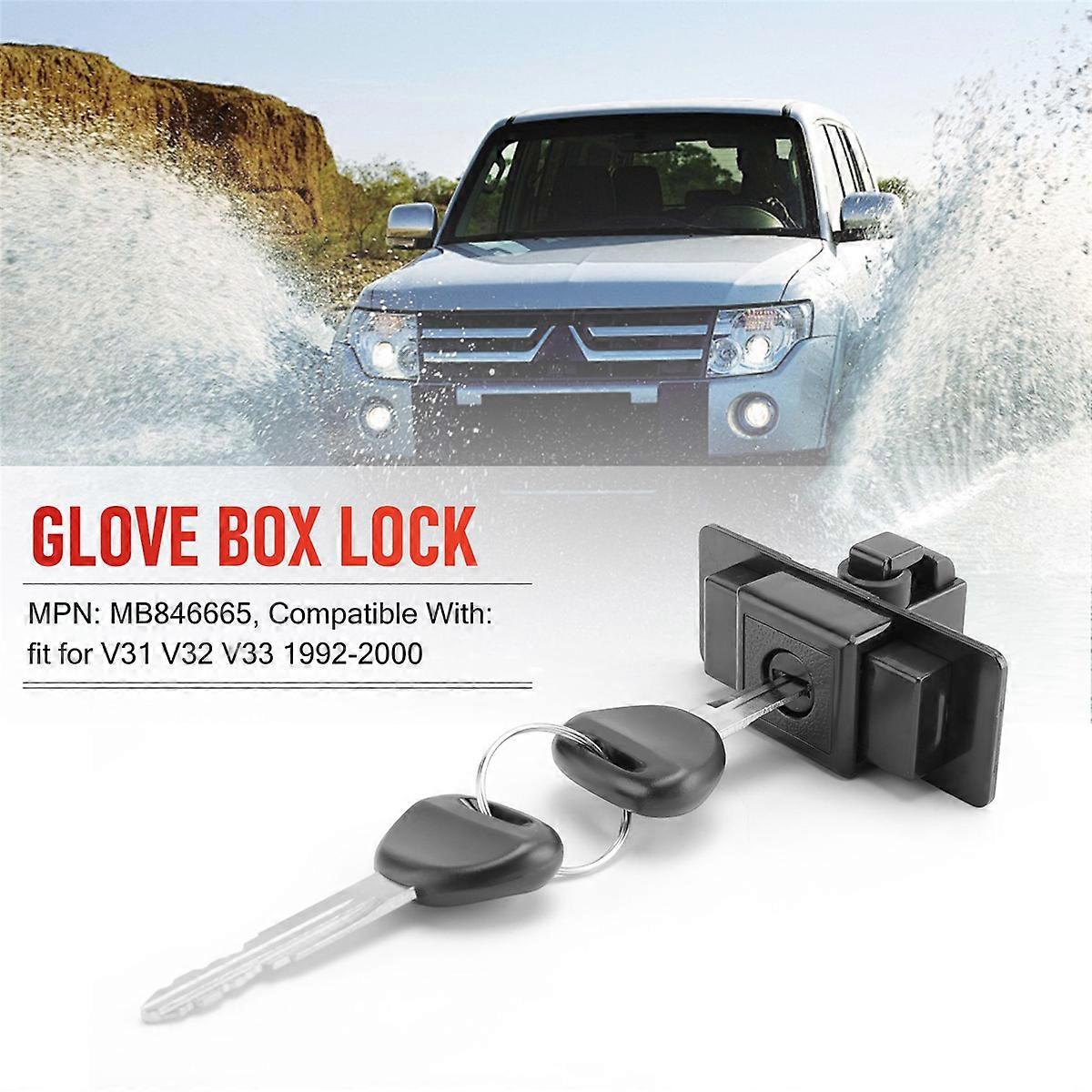MB846665 Glove Box Lock Key for Montero V31 V32 V33 1992-2000
