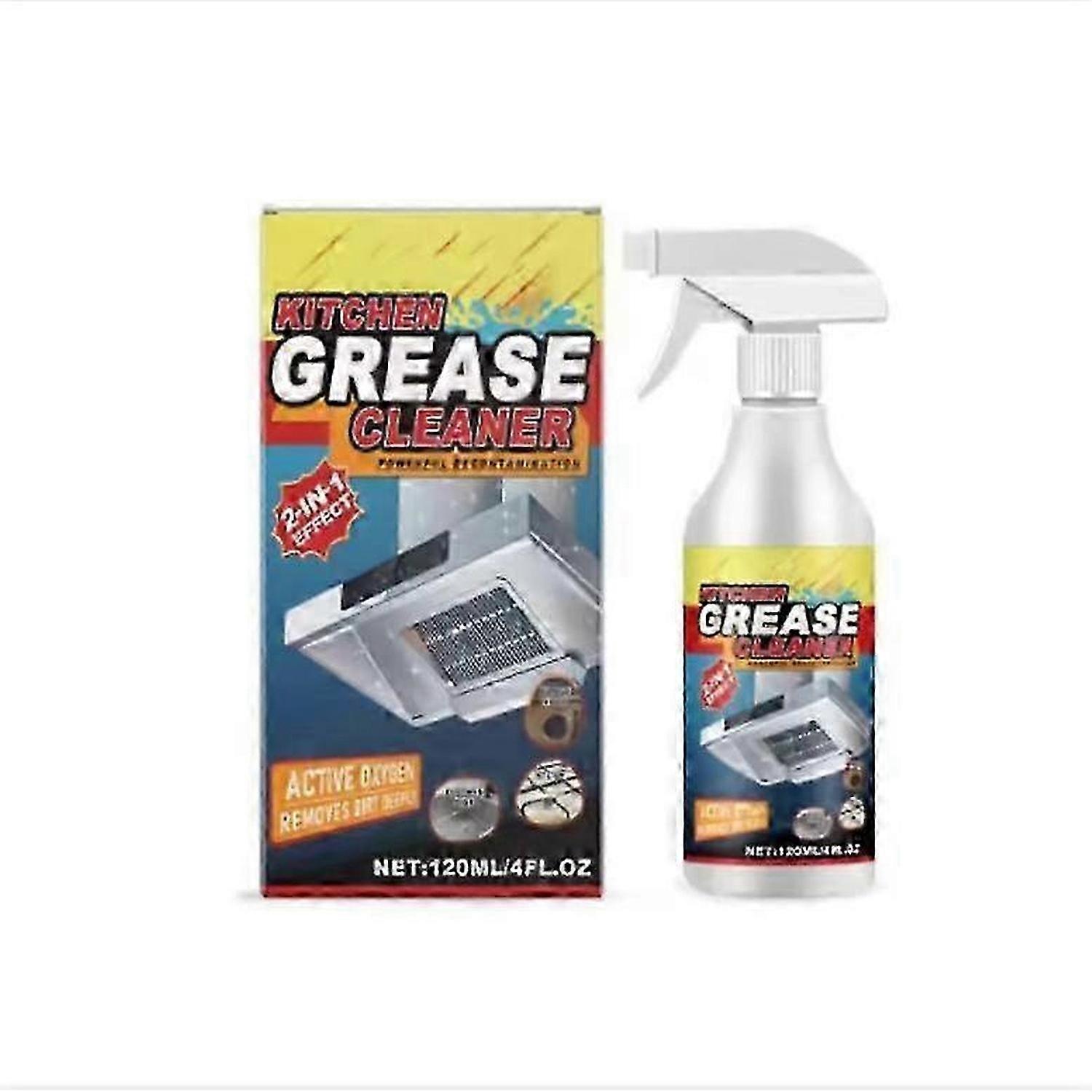 Powerful Kitchen Grease Cleaner, All-Purpose Oil Stain Cleaner