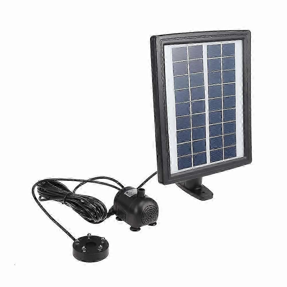 LED Solar Fountain Water Pump Kit med batteri