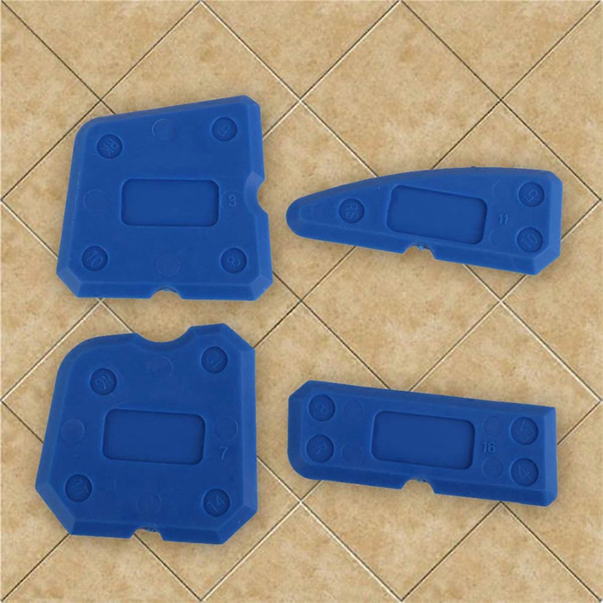 4 pcs Silicone Sealant Spreader Profile Applicator Tile Grout Too