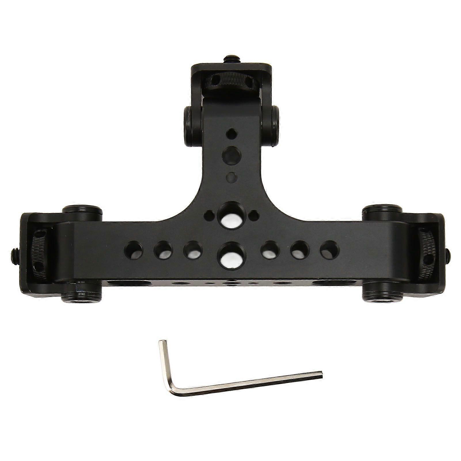 Triple Phone Holder Tripod Mount Adaptor 180 Degree Rotating Ball Head Vlogging Live Streaming Tool