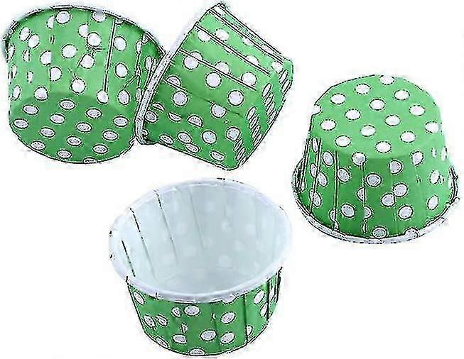 100-Piece Mini Cake and Cupcake Baking Tin Set with Outline Guides and Colorful Bags