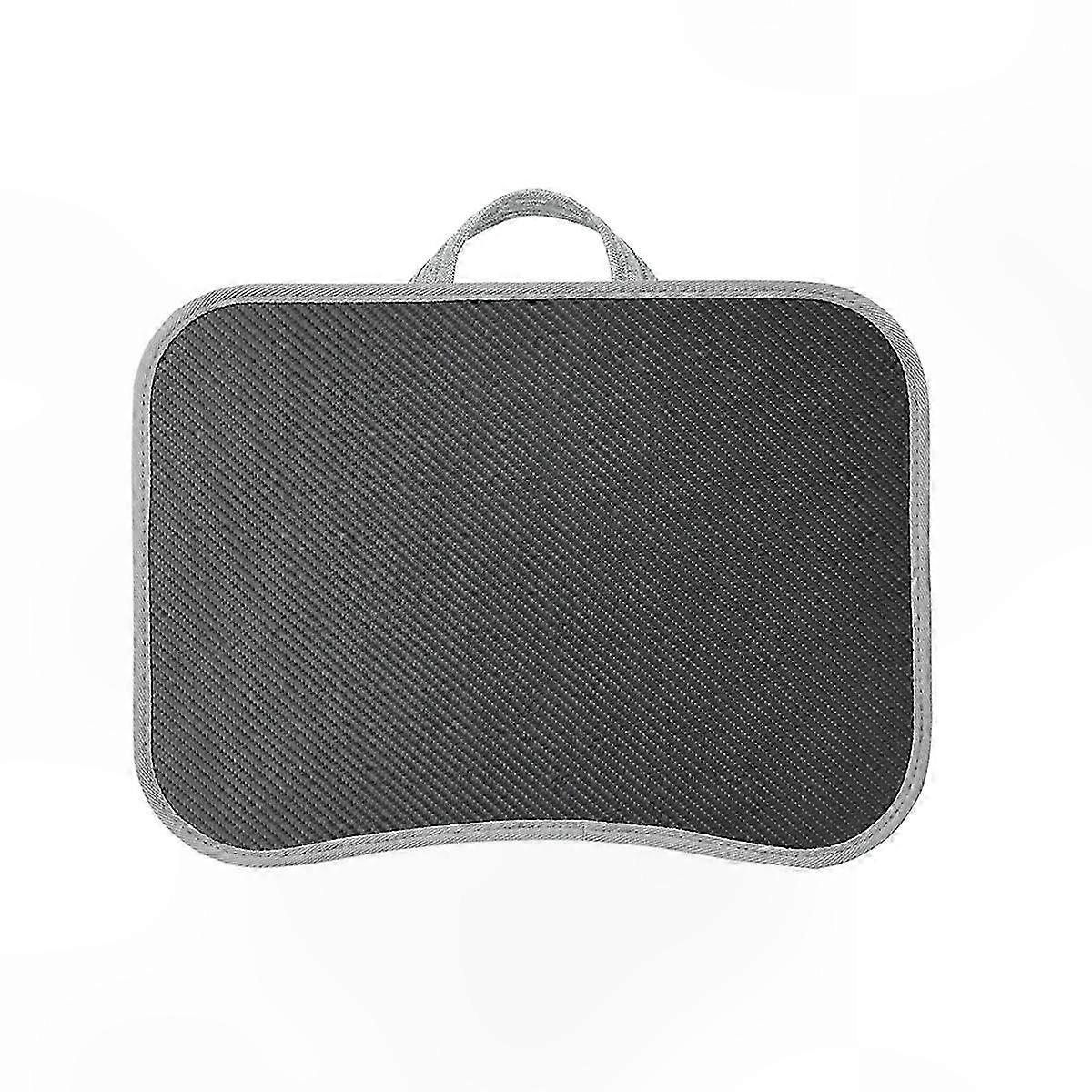 Portable Laptop Desk with Soft Pillow and Carry Handle for Comfortable Use