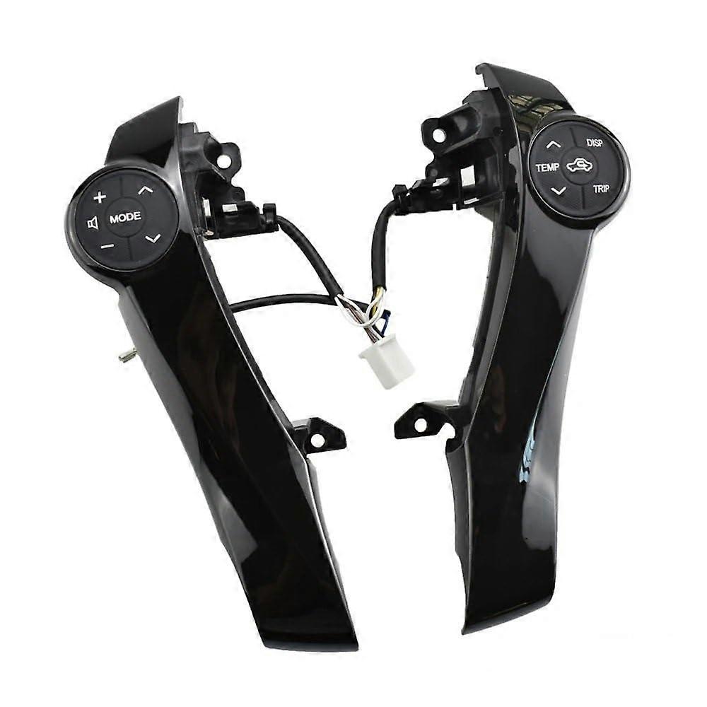Steering Wheel Button Switch Compatible With Aqua 20122014 4518647030 MultiFunction Cruise Control Piano Black