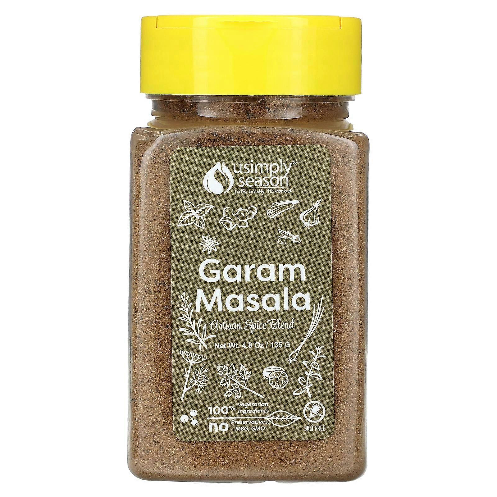 Artisan Spice Blend, Garam Masala, 4.8 oz (135 g)