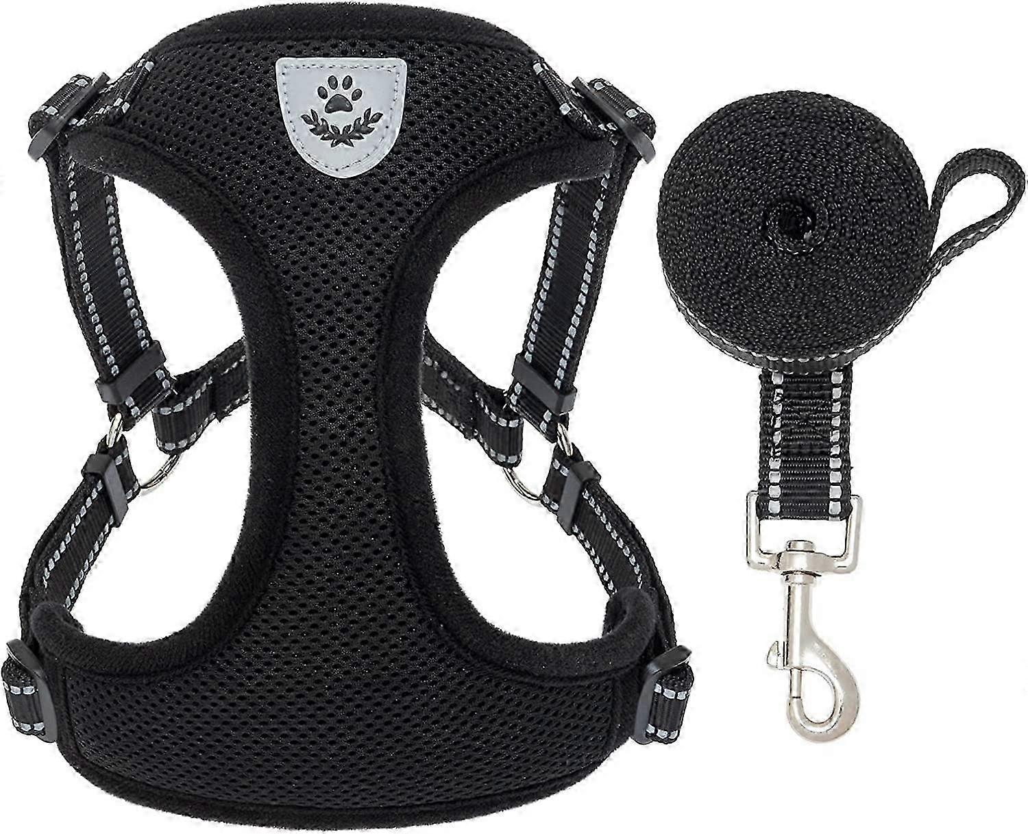 Dog Harness L No Pull Dog Harness Easy to Put on with Handle Control Reflective Dog Harness