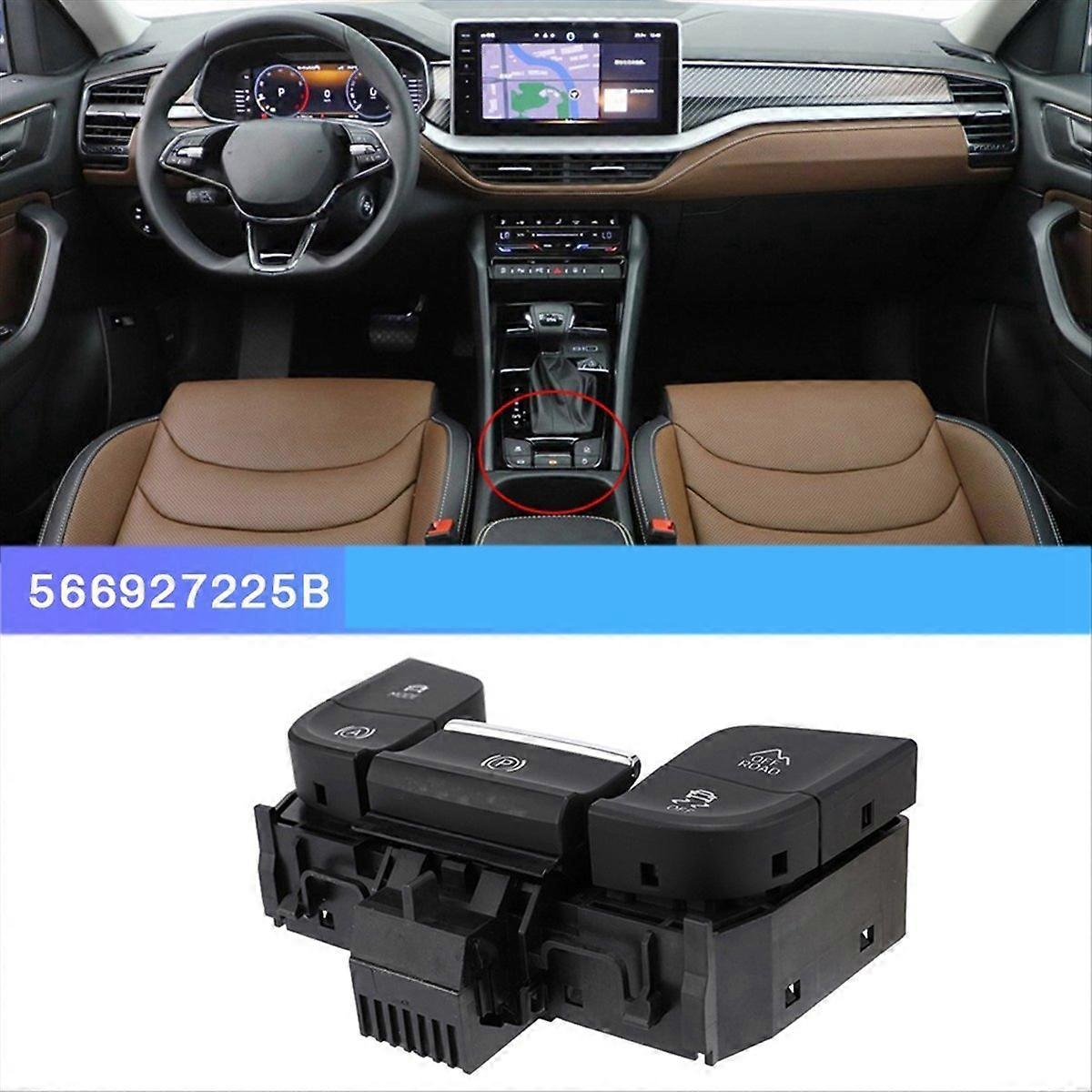 Car Electric Hand Brake Switch Parking Assist Switch Button For 