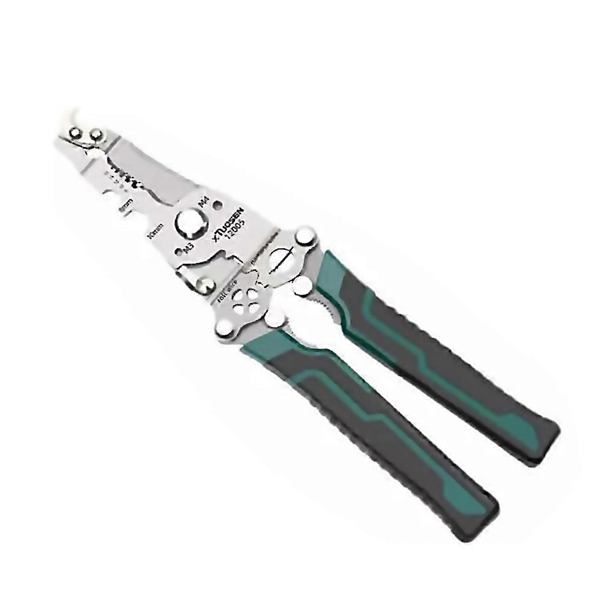 For 18 In 1 Foldable Wire Strippermultifunction Wire Stripping Pliers Cable Cutter