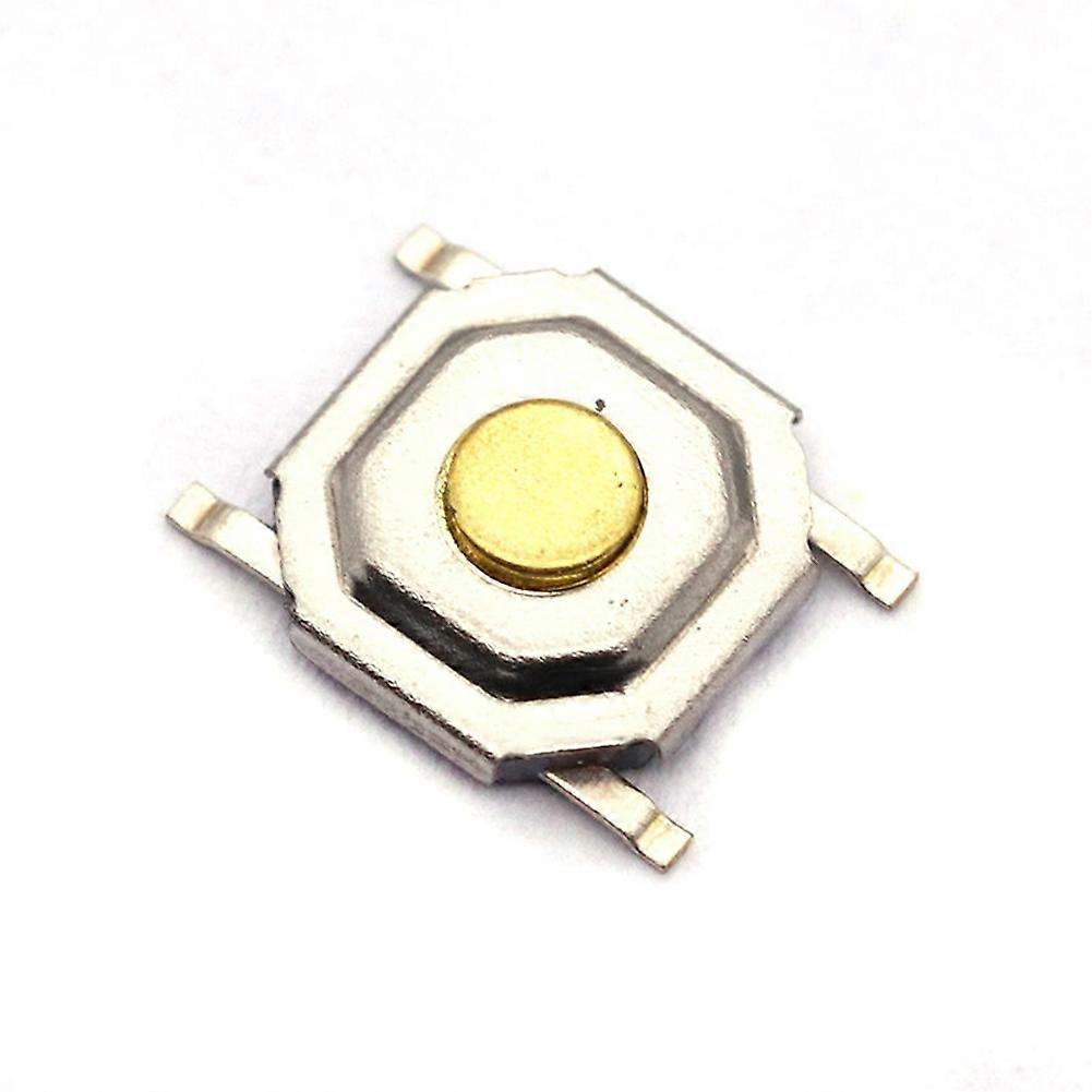 4000PCS 4x4x1.6mm SMD Tactile Tact Push Button Micro-Type Switch 4x4x1.6mm Push Button Copper Head Keys Button 4Pin