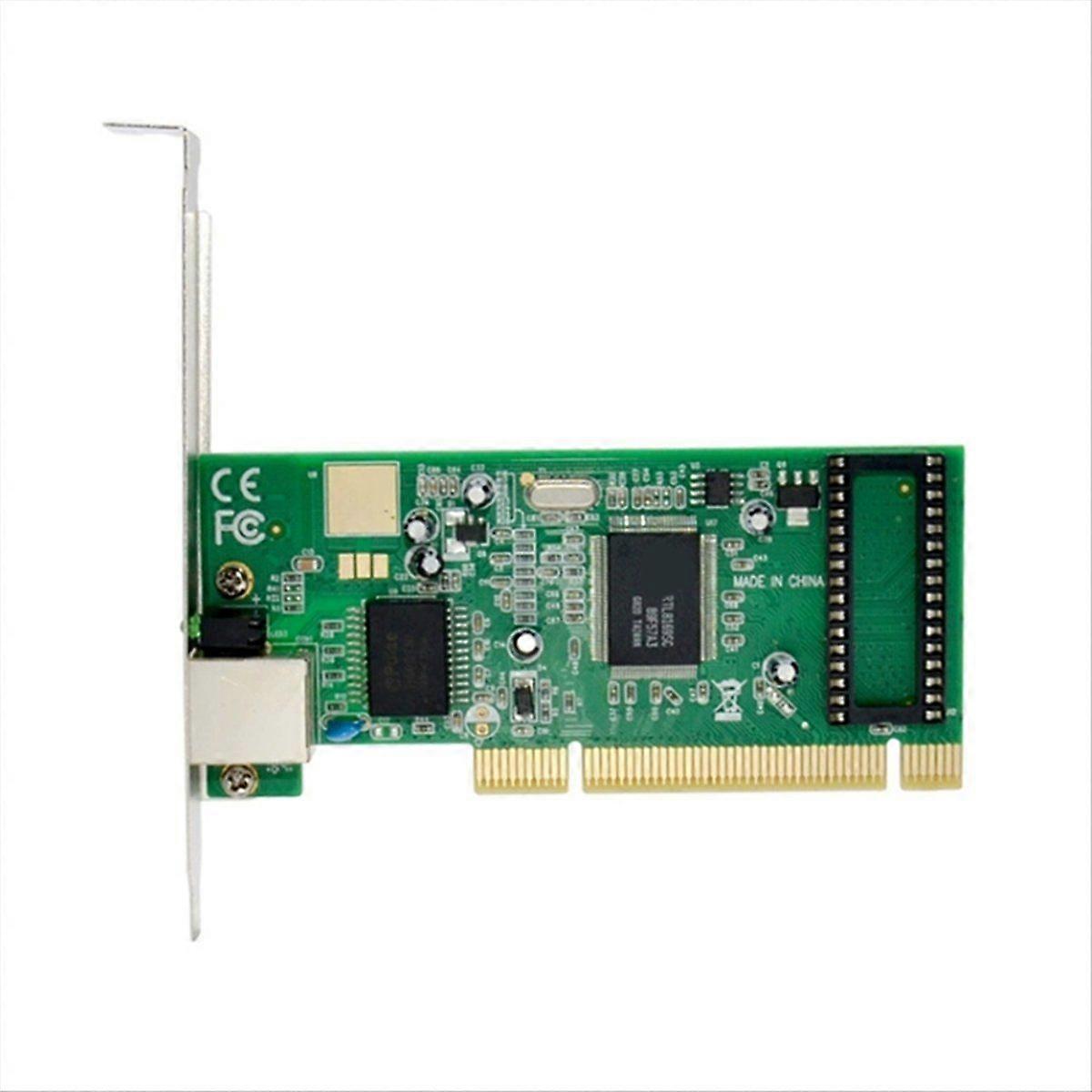 PCI to 10/100 / 1000M Gigabit Ethernet Network Card PCI Desktop Gigabit Network Card RTL8169SC Chip