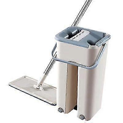 Hand-washing Flat Mop, One-scrape, Two-scrape, Mop With Bucket