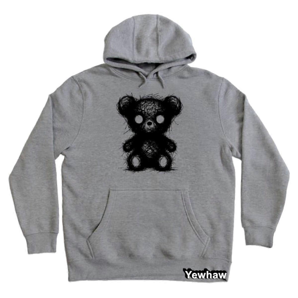 Scribble Teddy Bear Hoodie