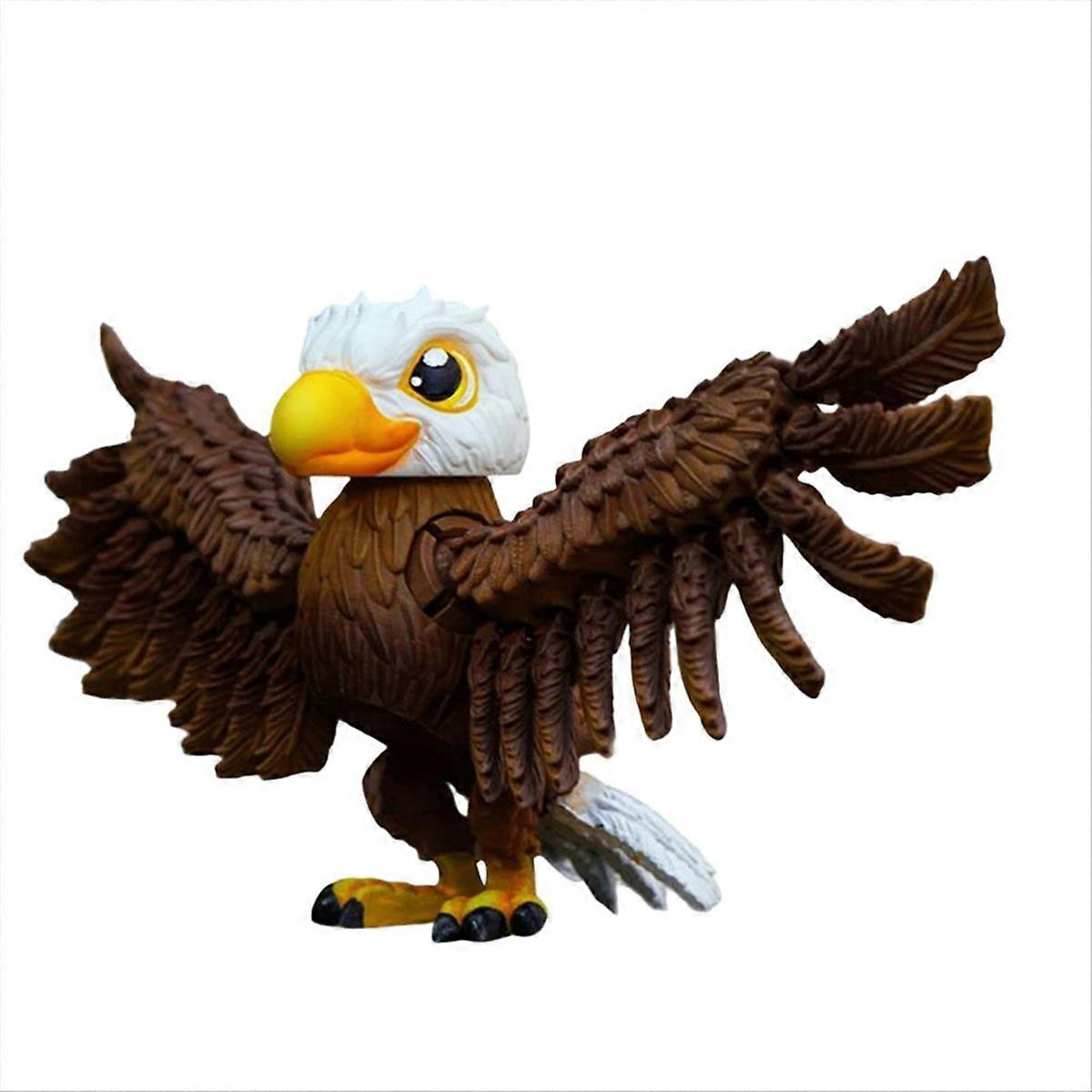 Eagle Desk Decor Realistic Eagle Ornament Toy Eagle Figurine,G