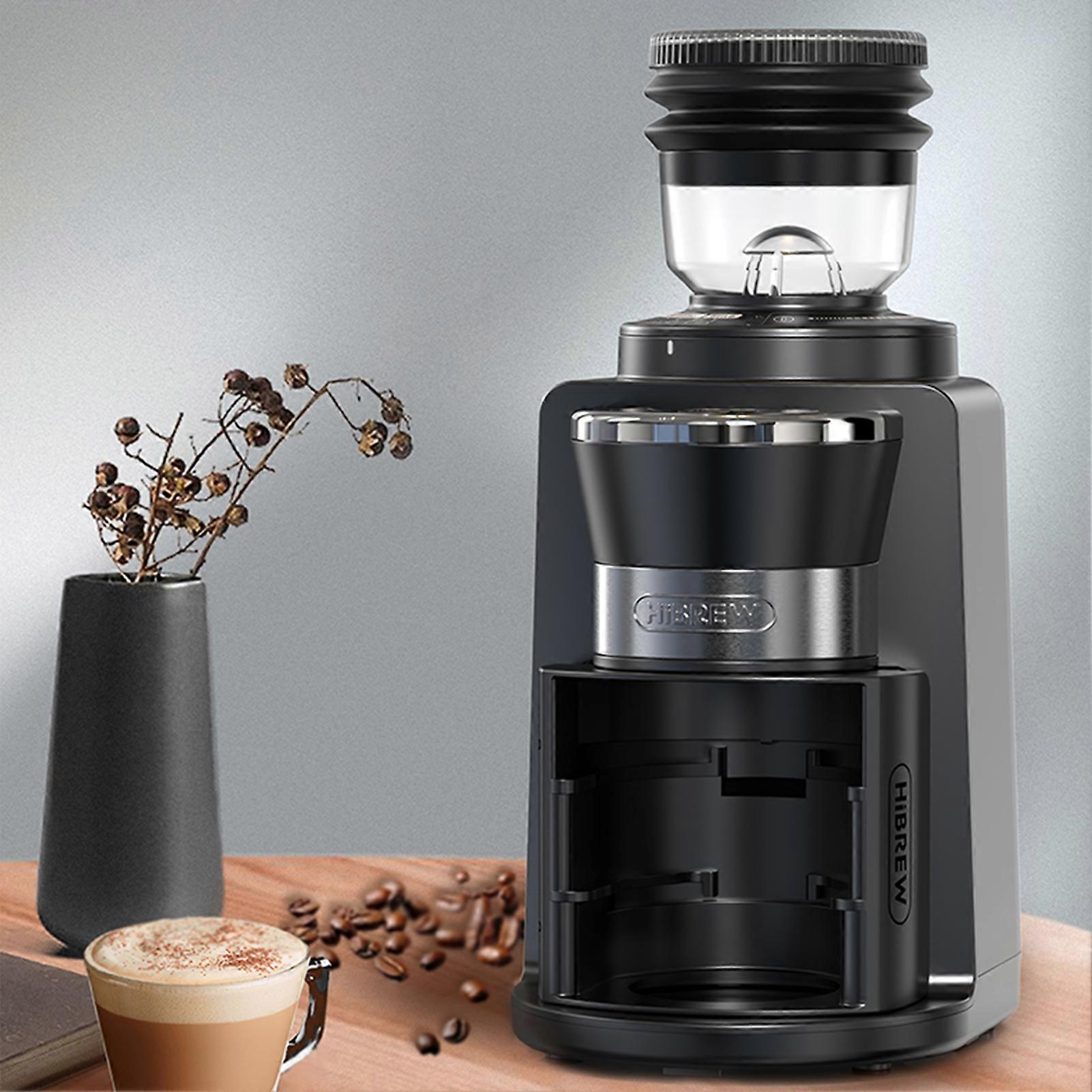 Electric Coffee Bean Grinder with Digital Display 31 Levels Adjustable with Single Double Serve Memory Function for Espresso Pour Over Mocha Turkish 