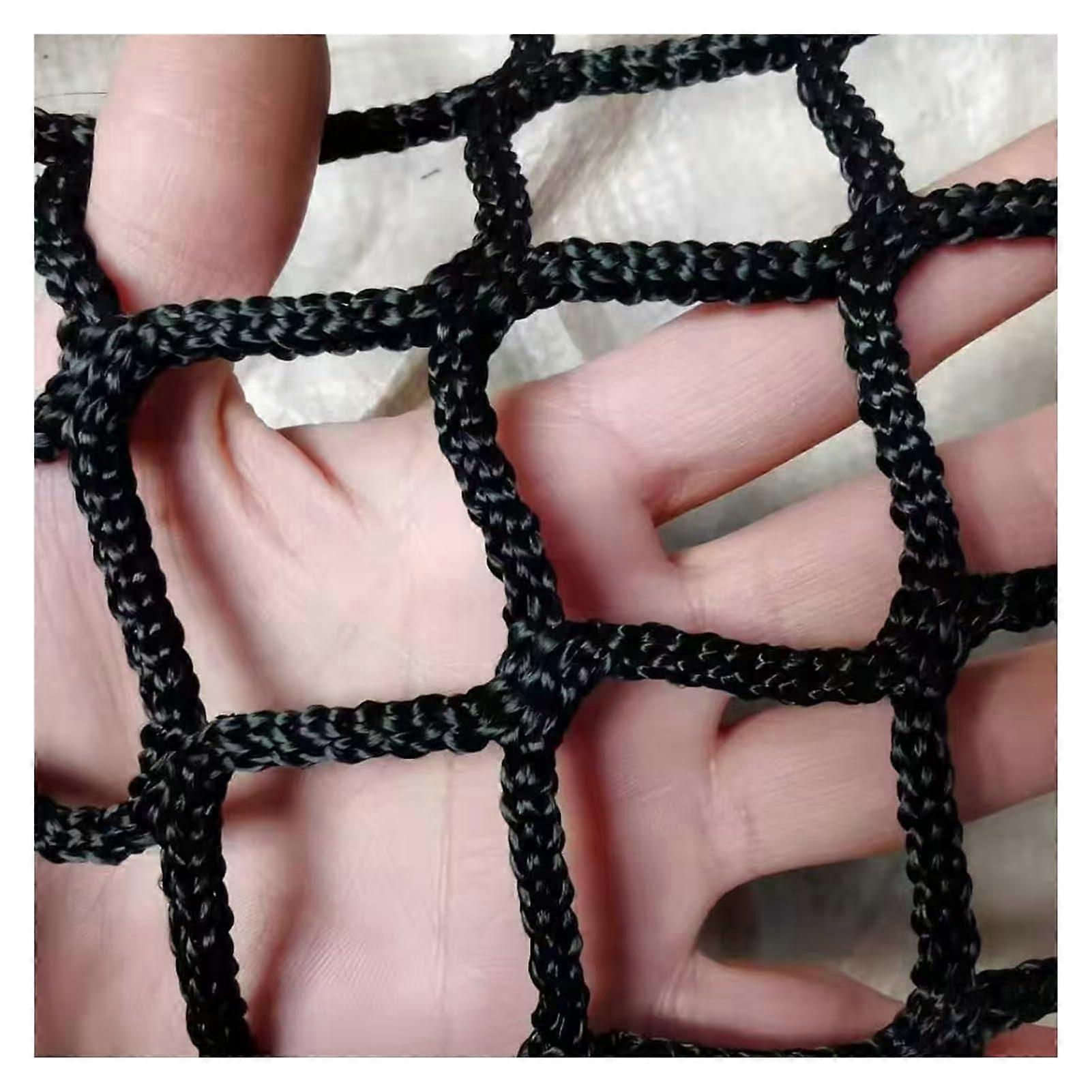 Outdoor Climbing Net 4cm Mesh Openings 5mm Rope Safety Net for Stairway Railings Animal and Poultry Barrier Fence 2.5x