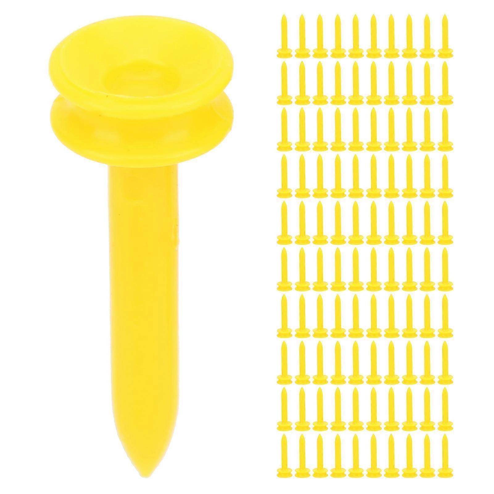 100pcs Plastic Golf Tees Professional Lightweight Stable Design