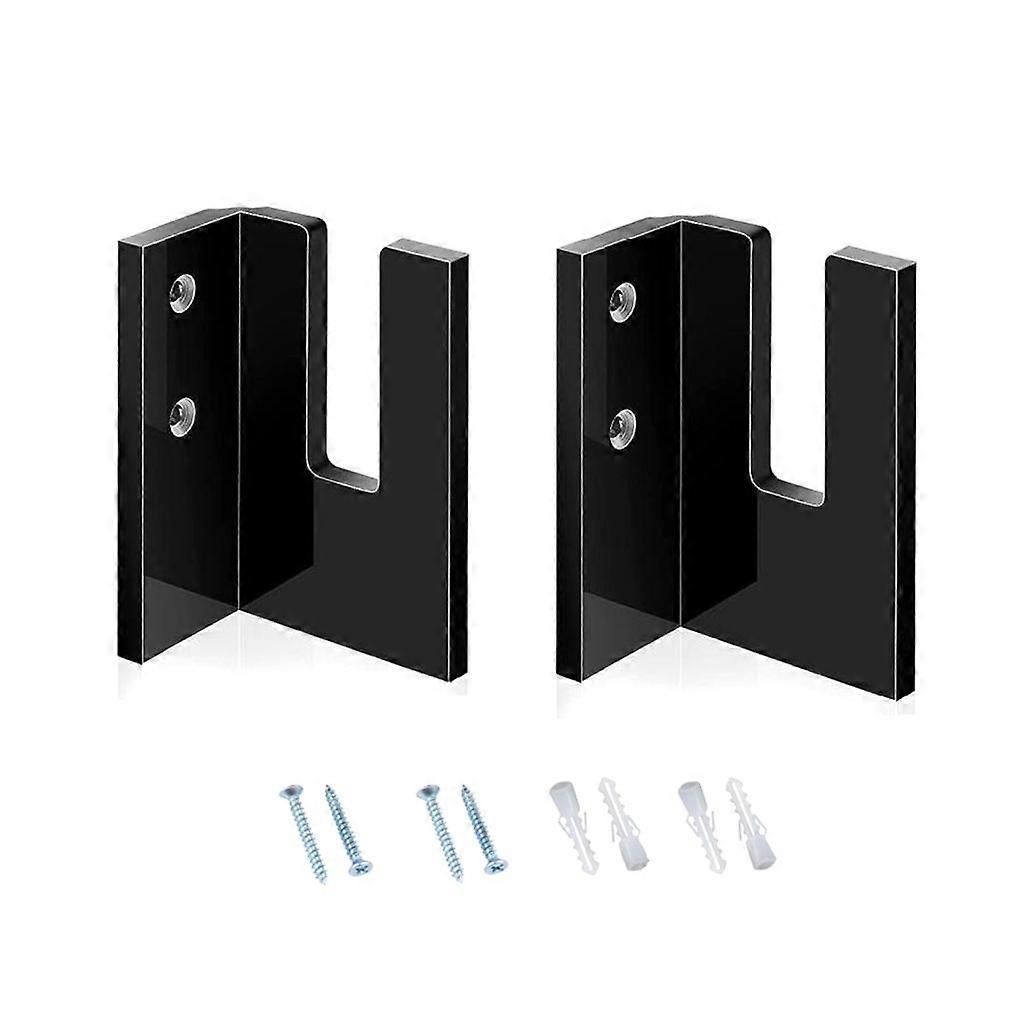 1 Pair Acrylic Skateboard Display Rack Wall Stand Fixed Mount Indoor Floating Skateboards Storage Bracket Decoration