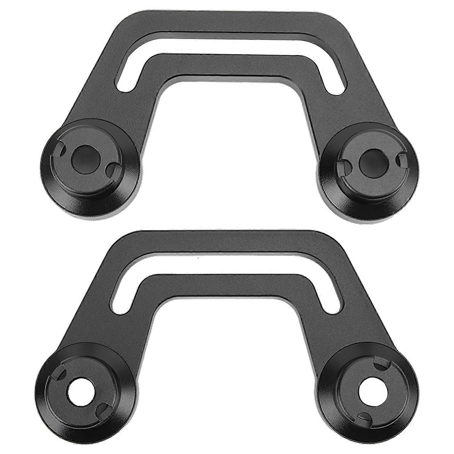 Pair A Pillar Windshield Light Mounting Bracket Replacement for Jeep Wrangler JL JLU 2018‑2022 Black