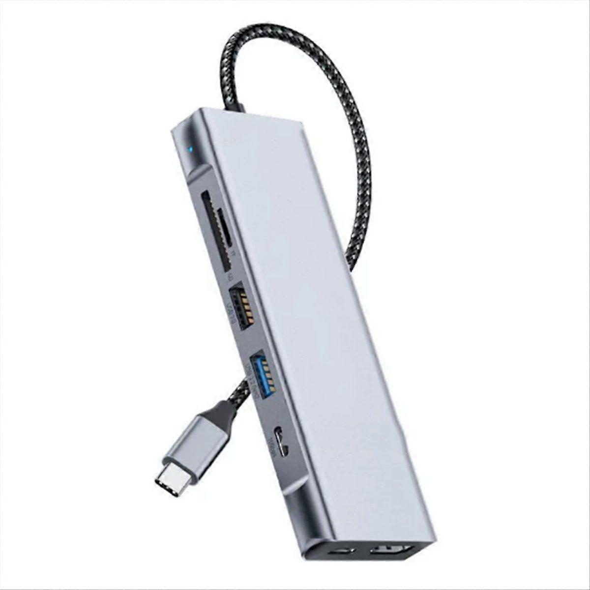 USB-Hub mit Festplattenspeicherfunktion M.2 SATA NVME SSD-Gehäuse Typ C auf -kompatible Dockingstation