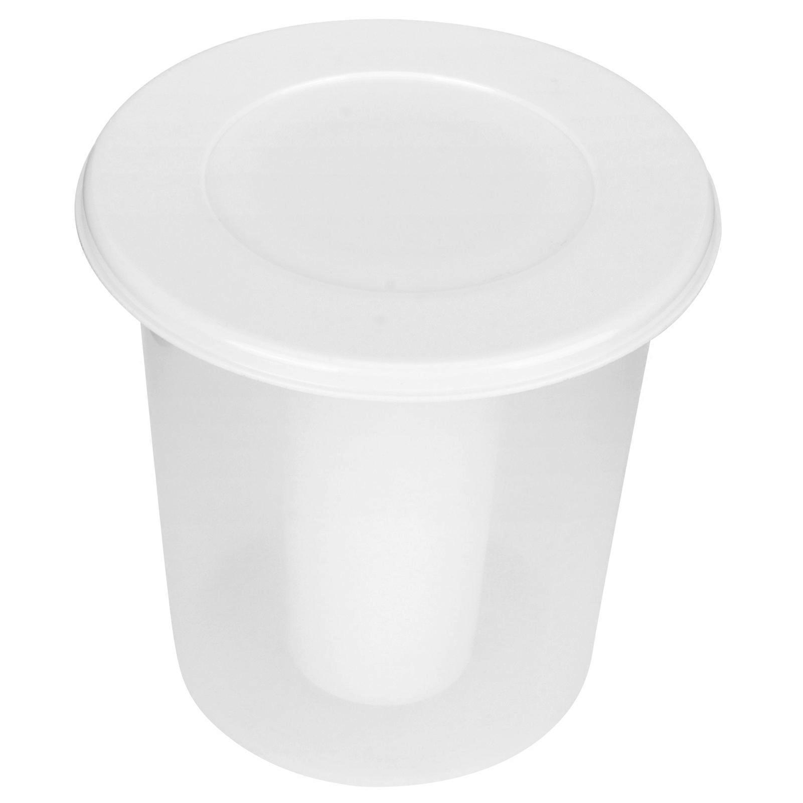 透明な再利用可能なかき氷の型カップアイスバケツ詰め替え可能な蓋付きモデルを作る