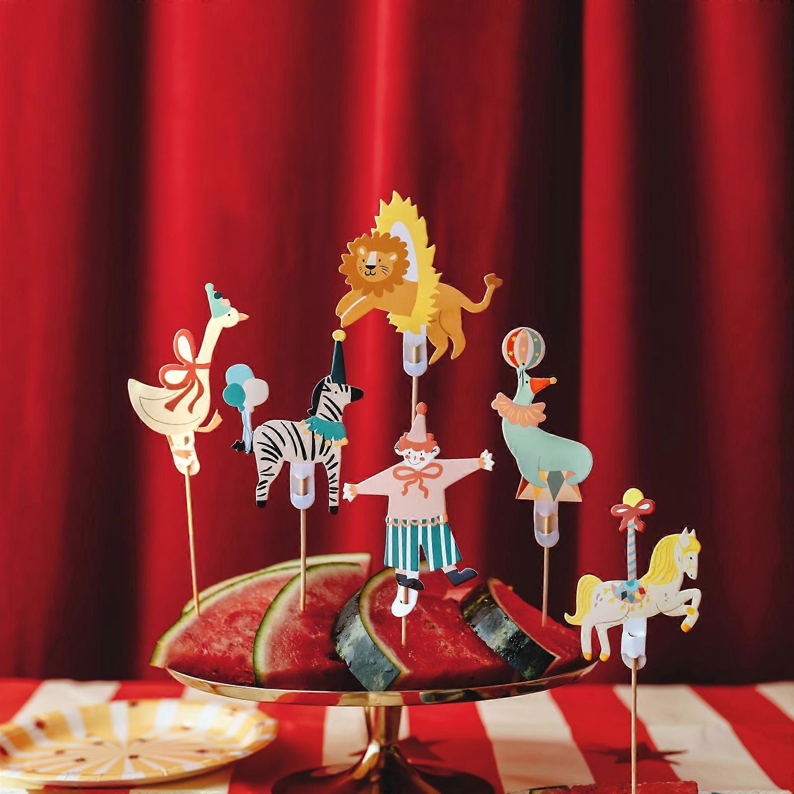 Circus Cake Toppers
