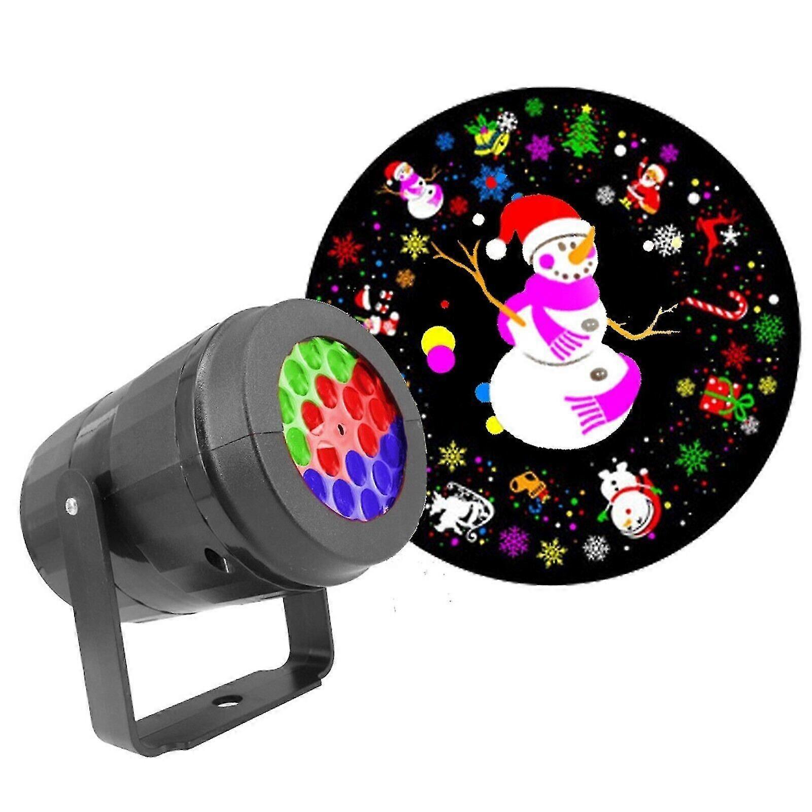 Led Laser Projector Light Effect Christmas Lighting Disco Party Stage Light