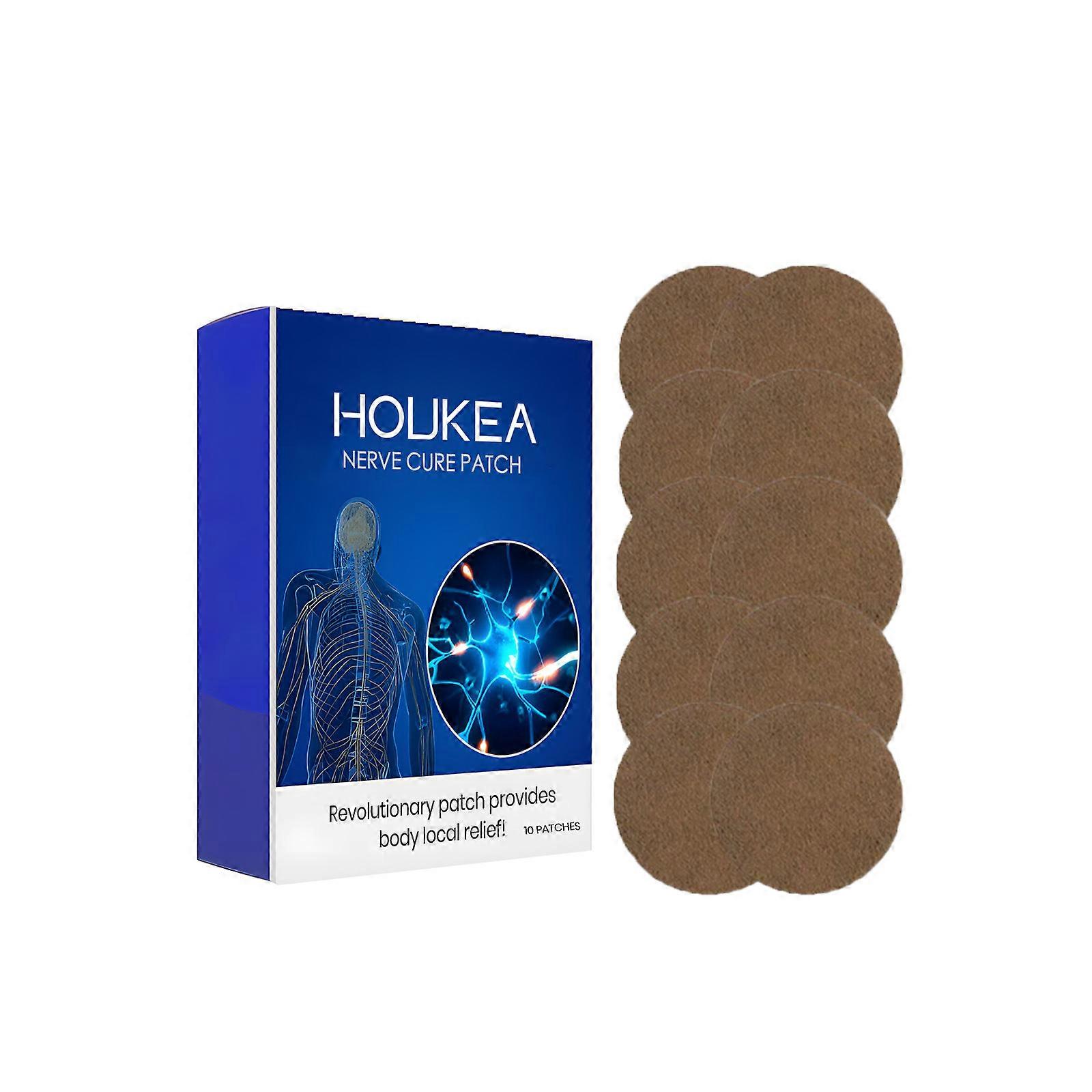 Houkea Local Care Patches For The Back Of The Ear Fit Enhance Vitality. They Are Portable And Comfortable For Lazy People And A Must-Have Item For Fam