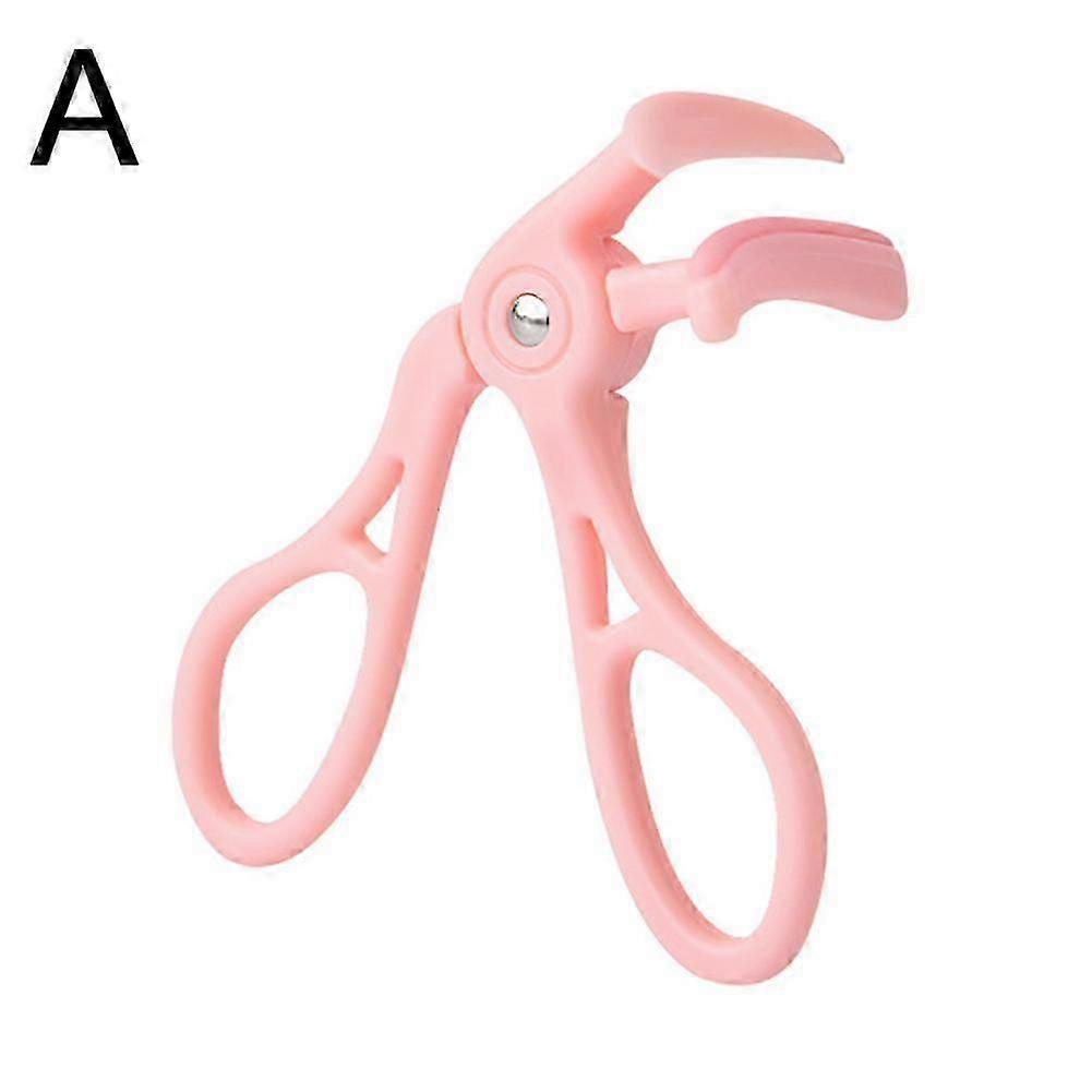 Pink (A)$Wide-angle eyelash curler portable beginner partial eyelash curler sky-high eyelash curler