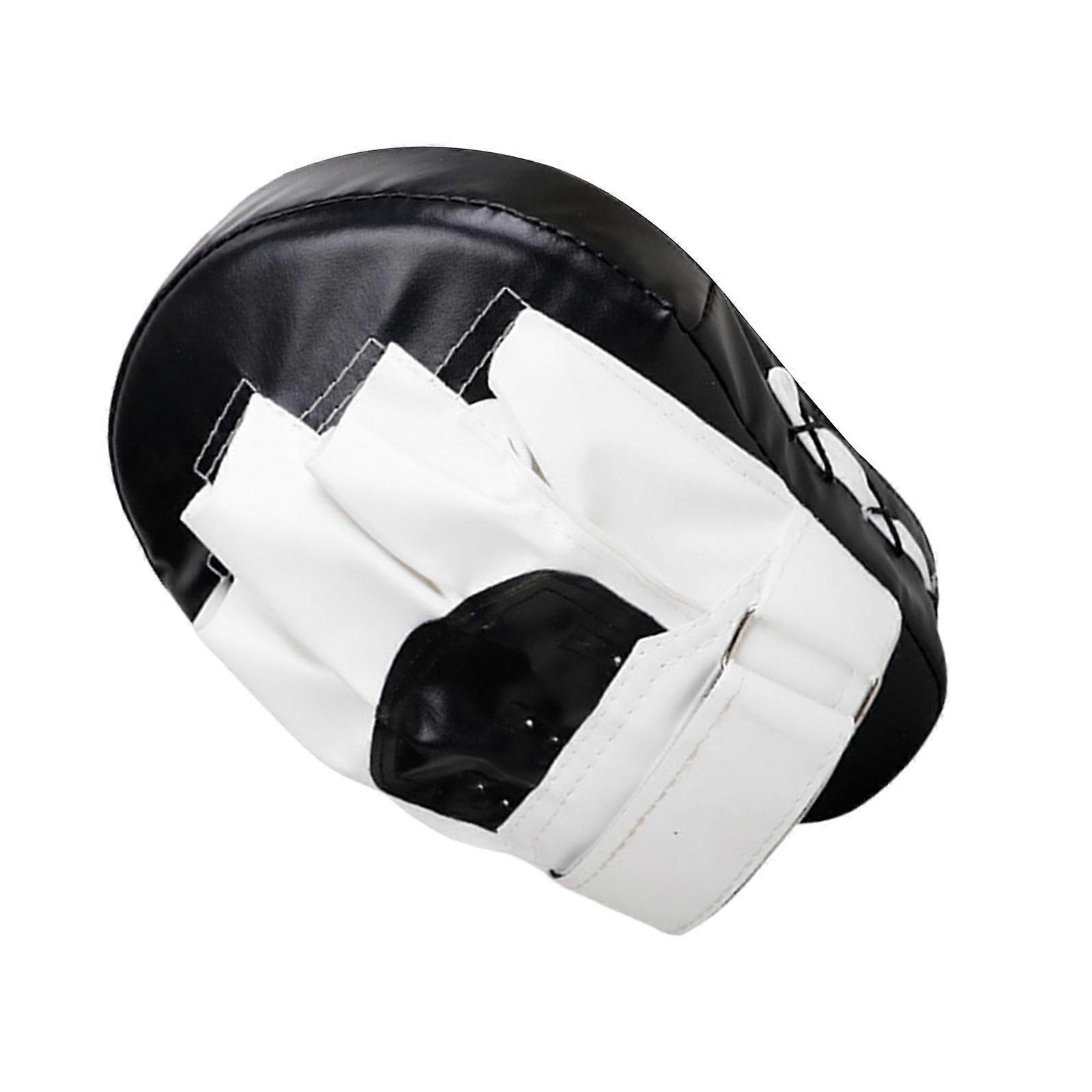 Multifuntional Shock Absorbing Punching Pad with Thickened Safety Border Suitable for Boxing and Own Defense Training  White