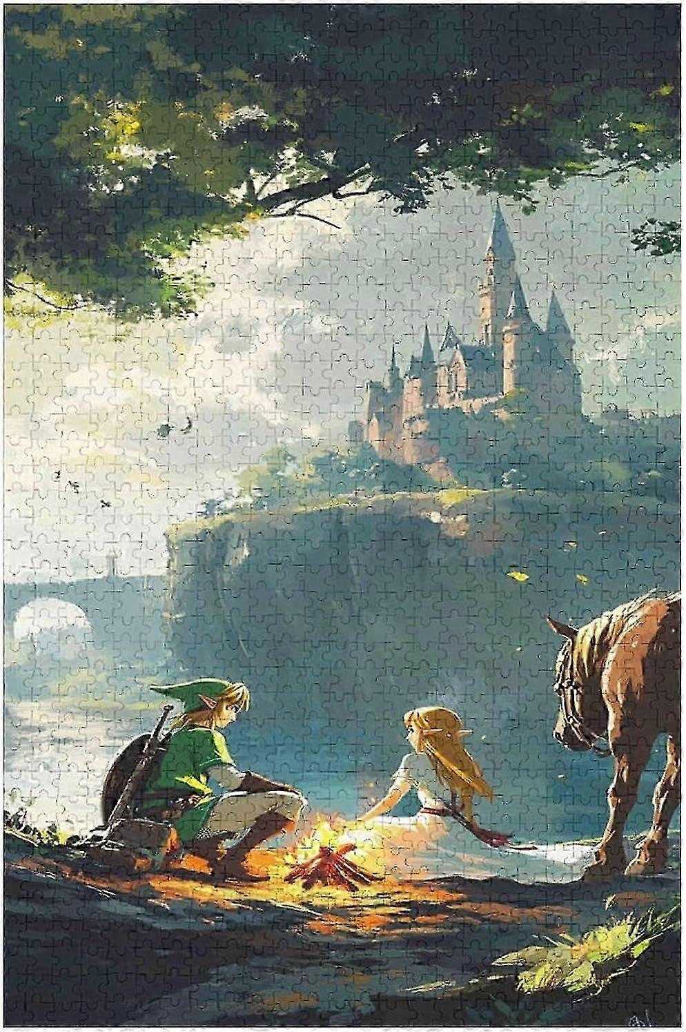 Puzzle The Legend of Zelda 1000/500/300 elementów Gra logiczna dla dorosłych i dzieci PTPT 2781 25-26