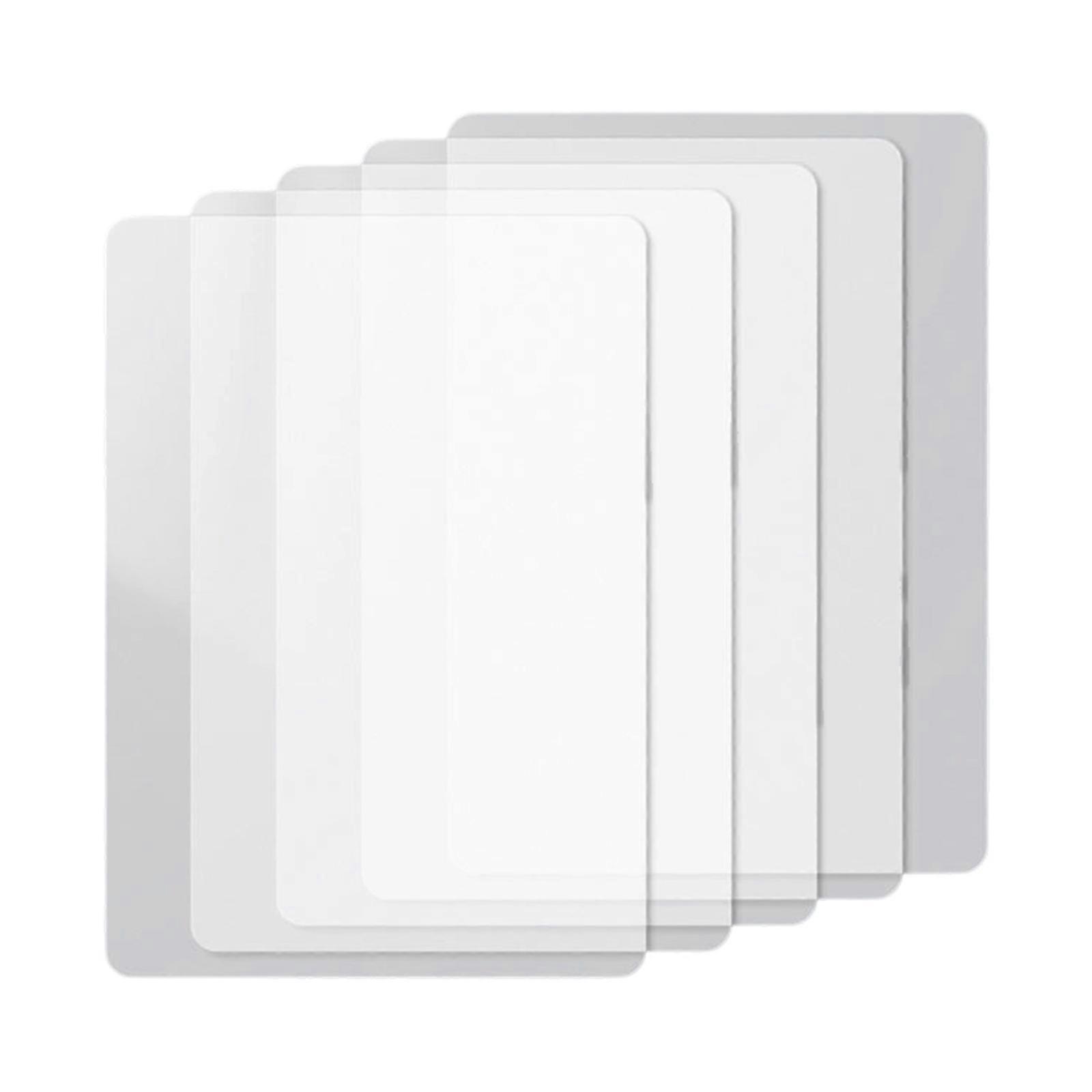 5 Pcs A3 A4 Writing Pad Portable Writing Mat Exam Board Writing Board Exam Pad For School Multicolor